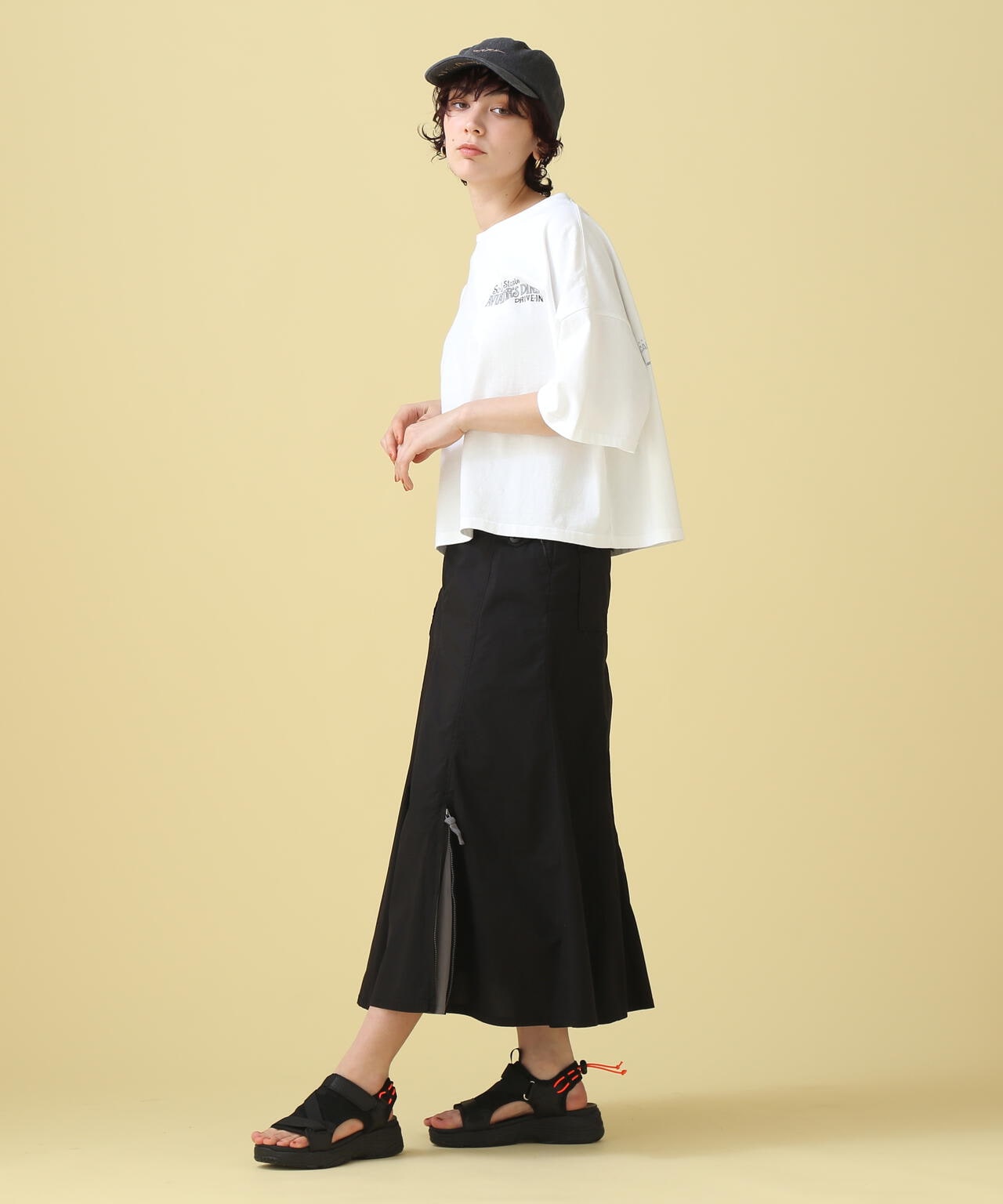 MILITARY HUNTING MERMAID SKIRT/ ミリタリーハンティングマーメイドスカート