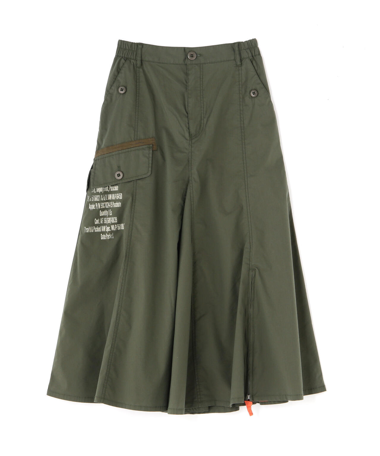 MILITARY HUNTING MERMAID SKIRT/ ミリタリーハンティングマーメイドスカート