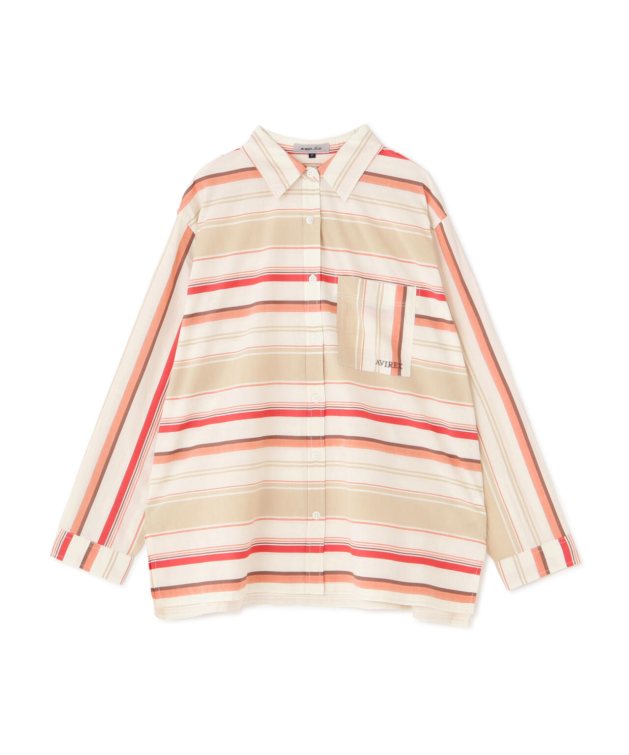 YARN-DYED MULTI BORDER SHIRT/ ヤーンダイ マルチボーダーシャツ