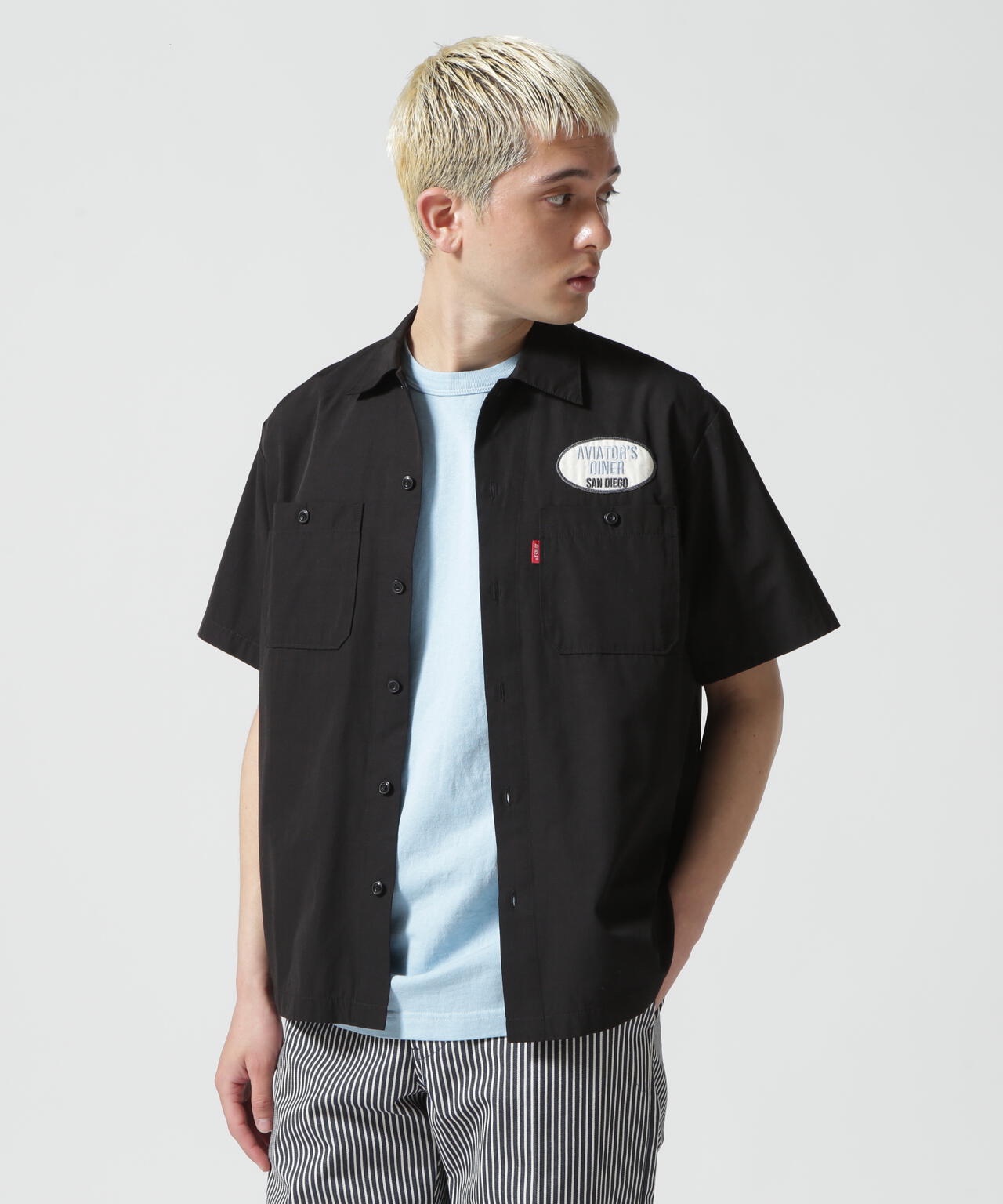 SHORTSLEEVE WORK SHIRT DINER / ワークシャツ ダイナー