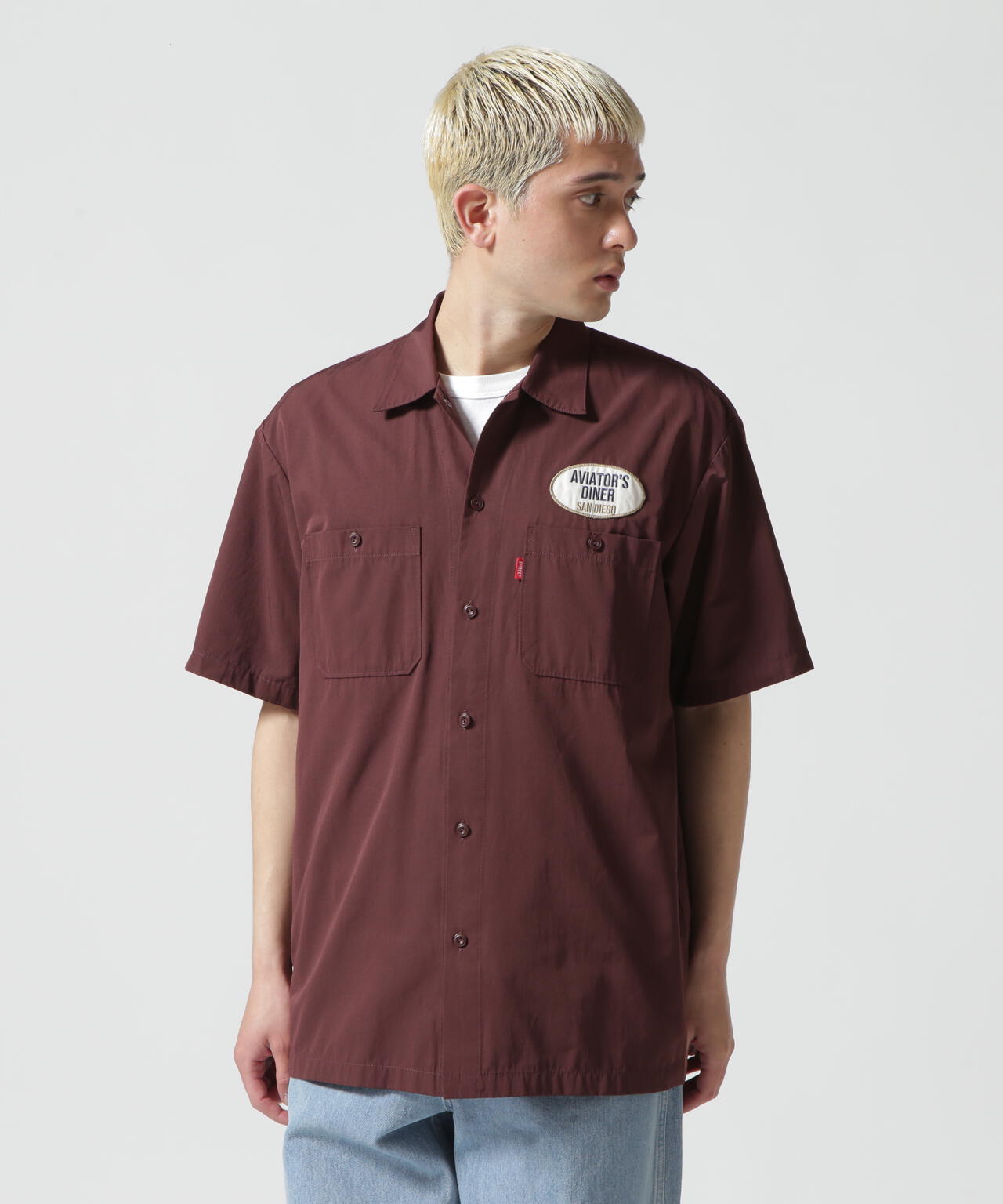 SHORTSLEEVE WORK SHIRT DINER / ワークシャツ ダイナー