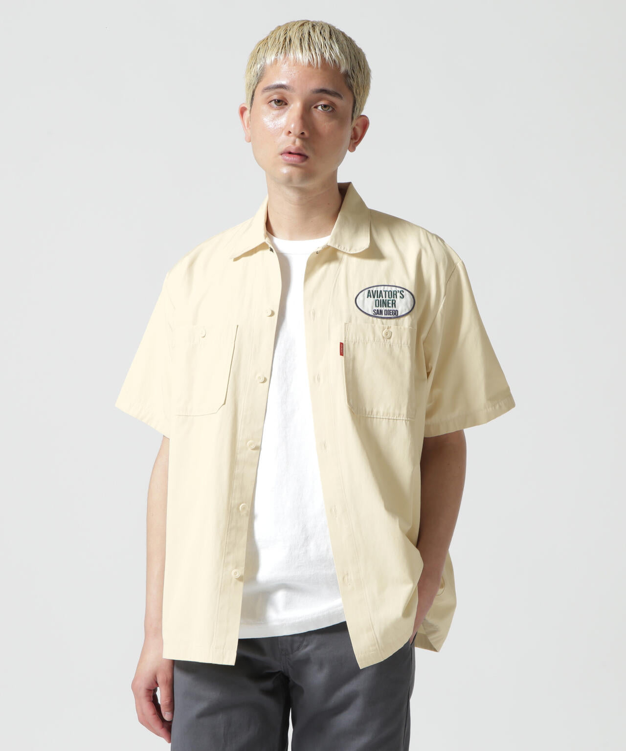 SHORTSLEEVE WORK SHIRT DINER / ワークシャツ ダイナー