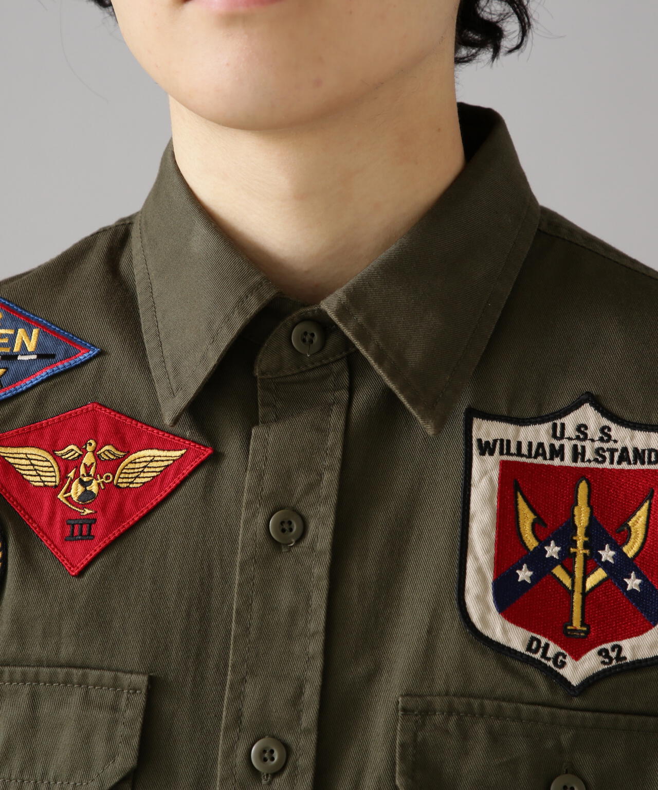 TOPGUN SHIRT SLEEVE SHIRT / トップガン 半袖 シャツ