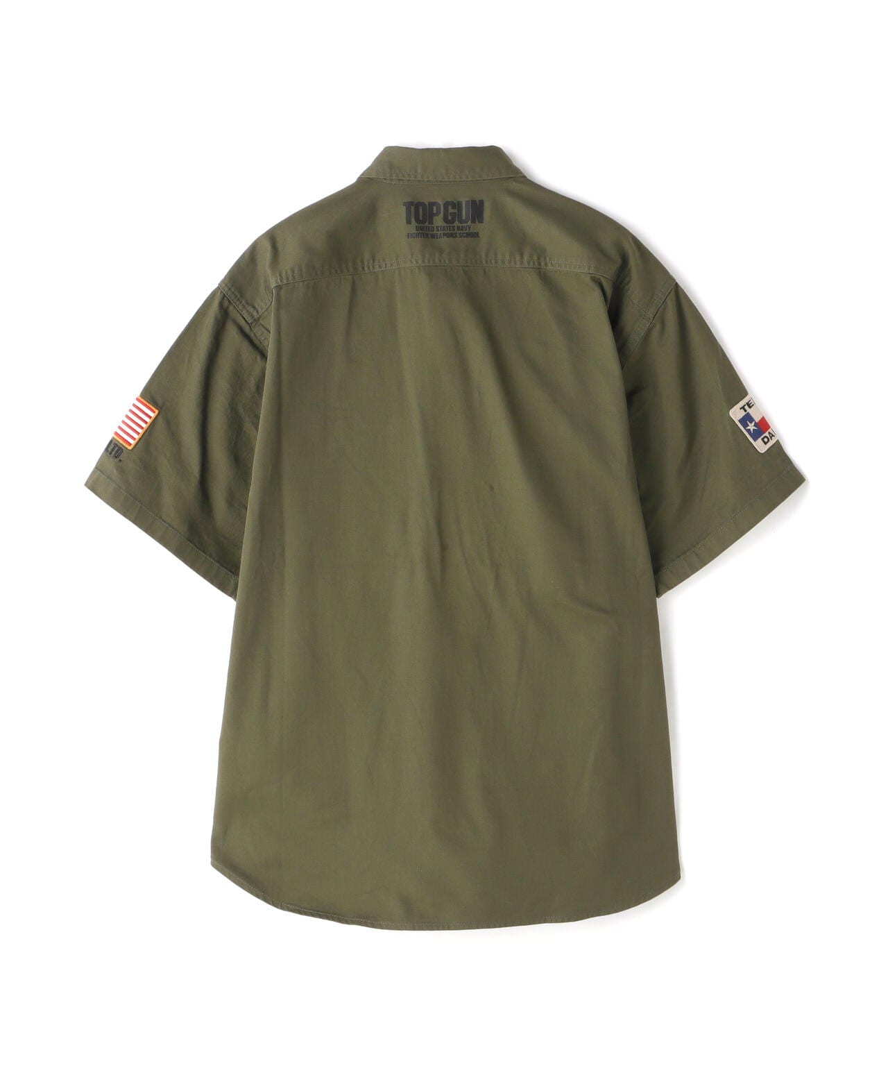 TOPGUN SHIRT SLEEVE SHIRT / トップガン 半袖 シャツ