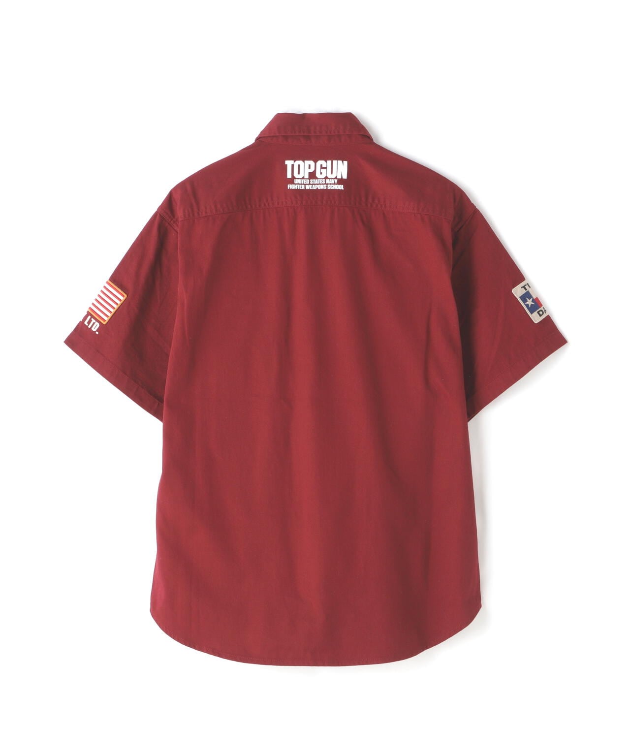 TOPGUN SHIRT SLEEVE SHIRT / トップガン 半袖 シャツ