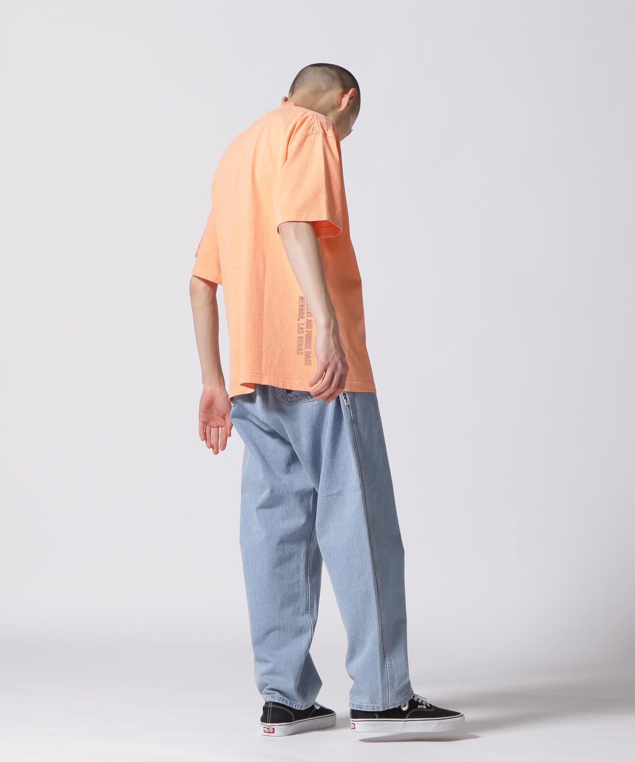 FADE WASH CIGAR POCKET T-SHIRT / フェイド ウォッシュ シガー ポケット Tシャツ