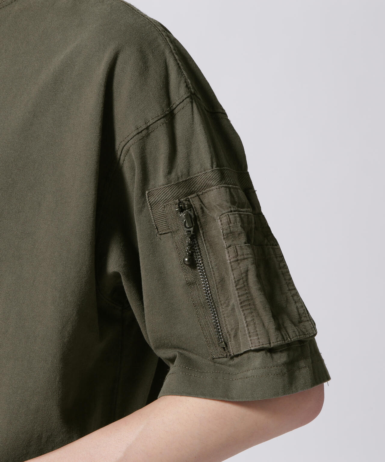 FADE WASH CIGAR POCKET T-SHIRT / フェイド ウォッシュ シガー ポケット Tシャツ