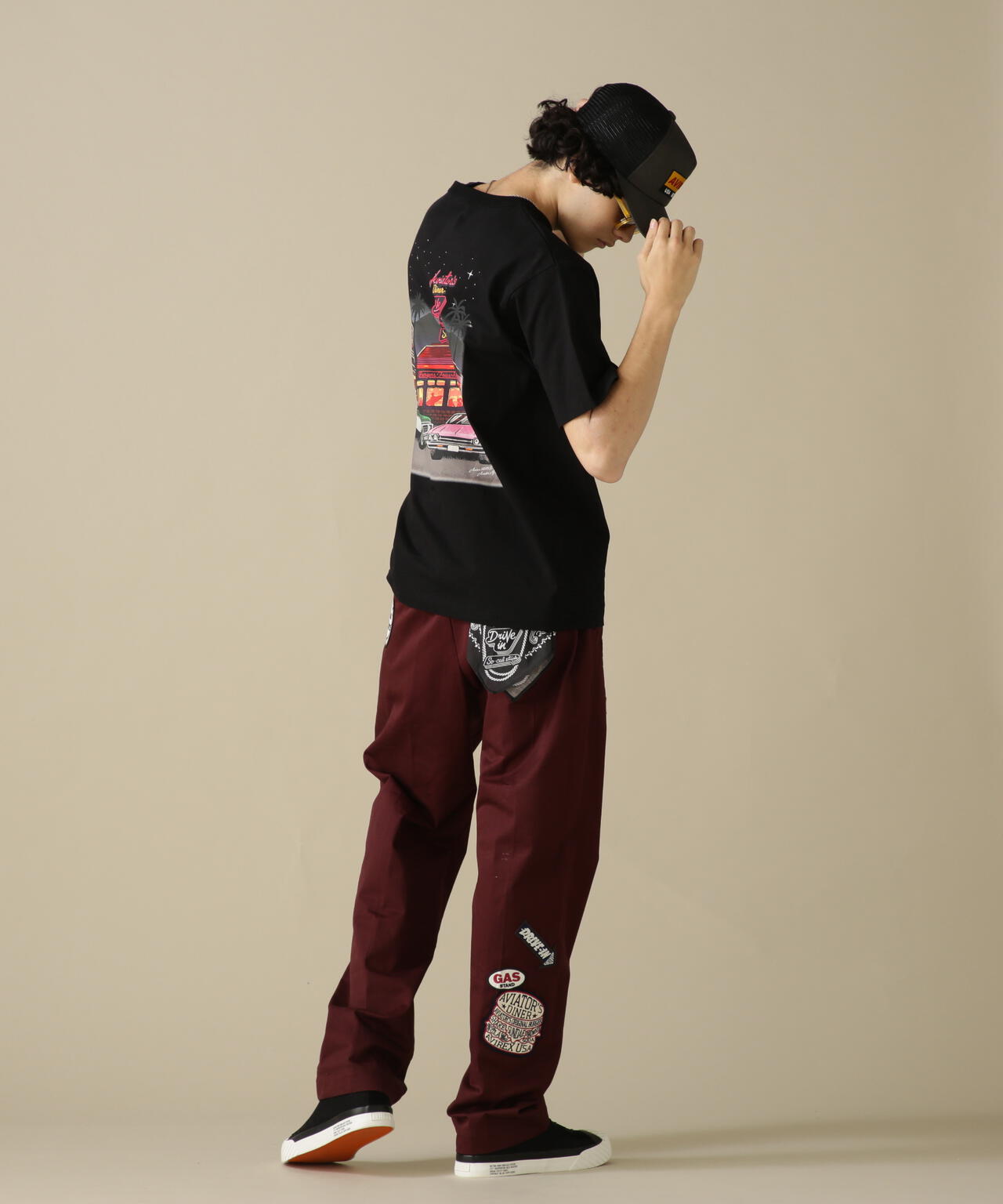 WEST COAST SHORT SLEEVE T-SHIRT DINER/Tシャツ/ウエストコースト