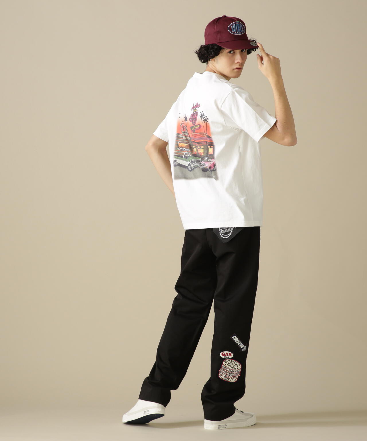 WEST COAST SHORT SLEEVE T-SHIRT DINER/Tシャツ/ウエストコースト
