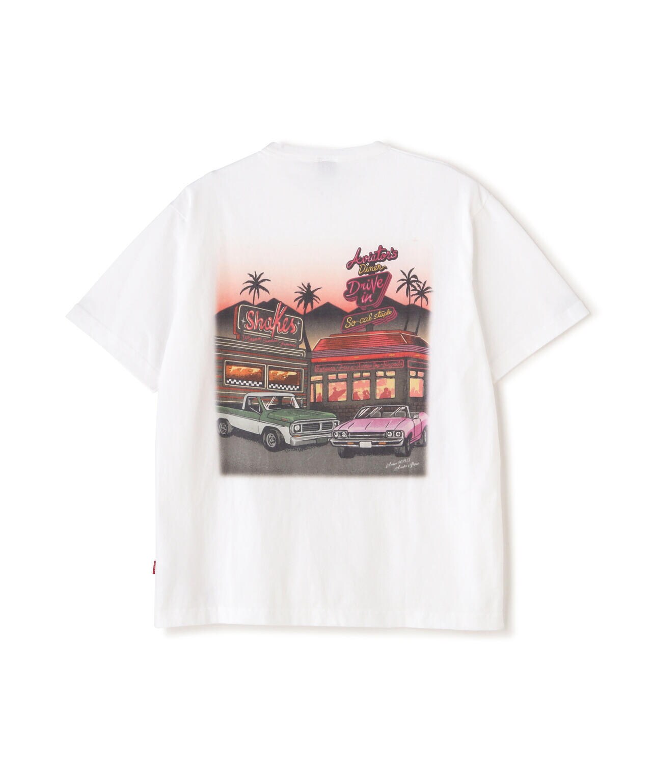 WEST COAST SHORT SLEEVE T-SHIRT DINER/Tシャツ/ウエストコースト