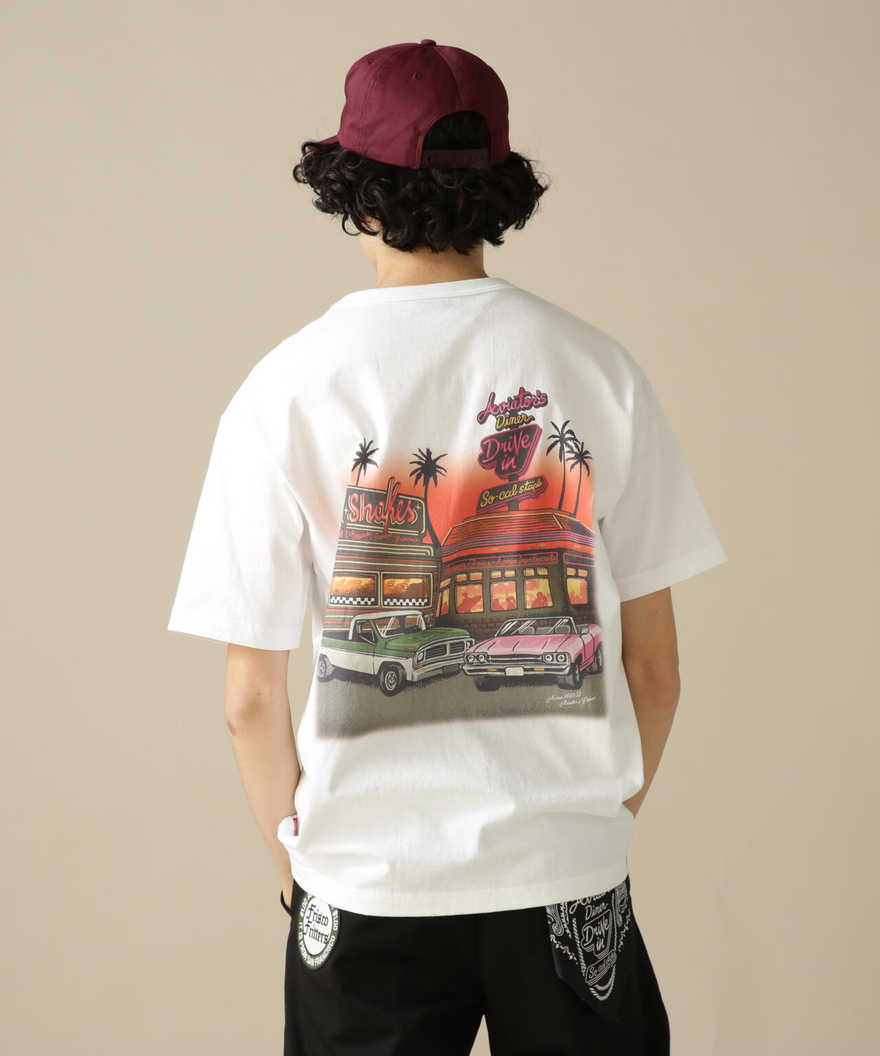 WEST COAST SHORT SLEEVE T-SHIRT DINER/Tシャツ/ウエストコースト