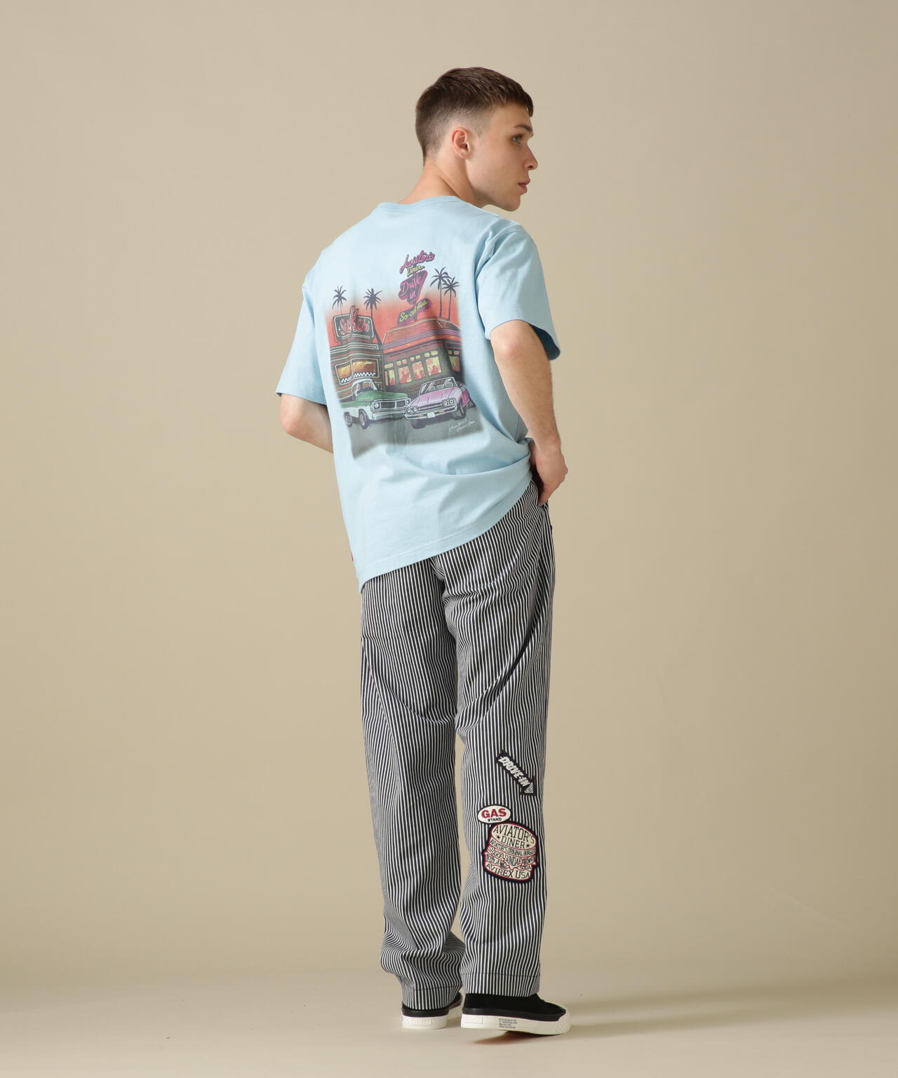 WEST COAST SHORT SLEEVE T-SHIRT DINER/Tシャツ/ウエストコースト