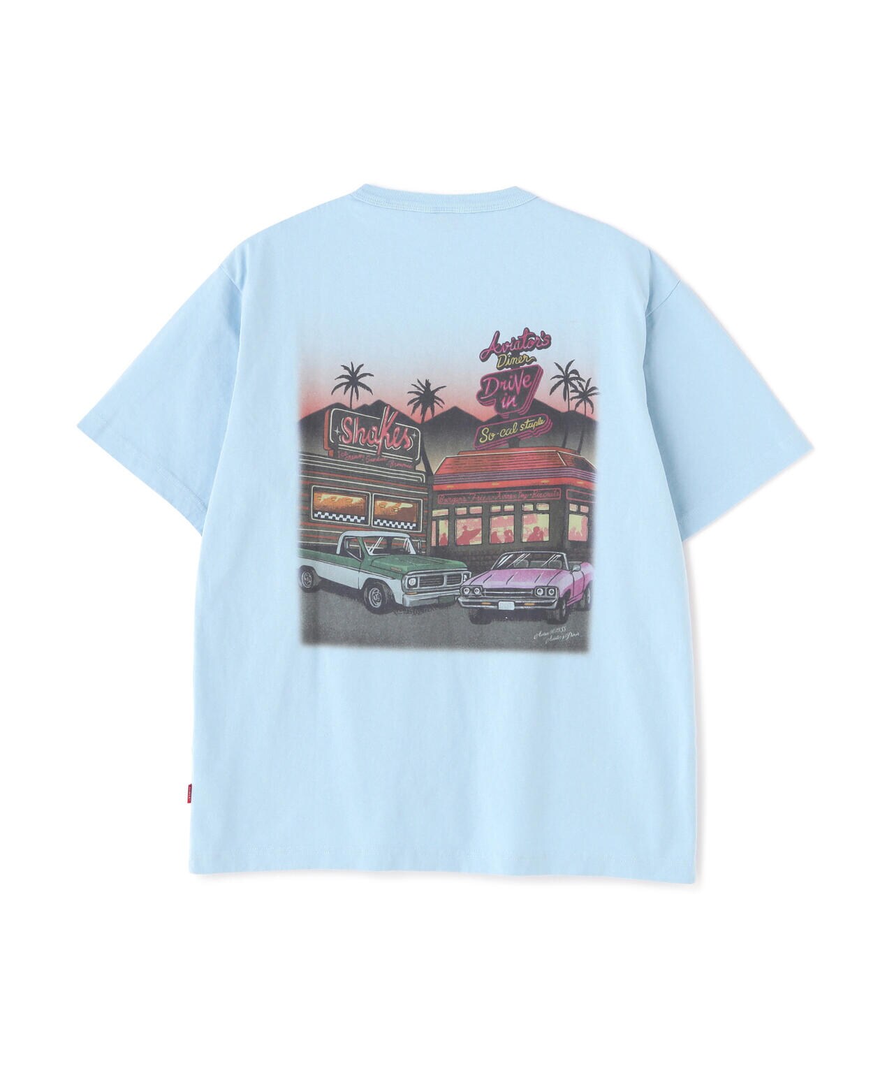 WEST COAST SHORT SLEEVE T-SHIRT DINER/Tシャツ/ウエストコースト