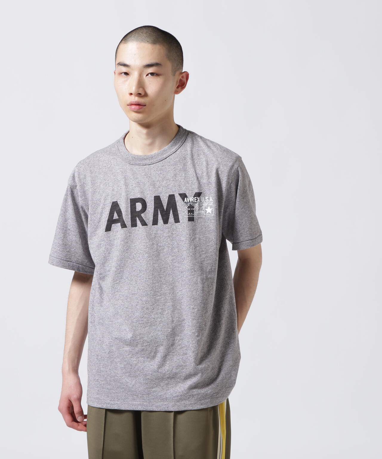 ARMY TRAINING T-SHIRT/アーミー トレーニング Tシャツ /AVIREX /アヴィレックス