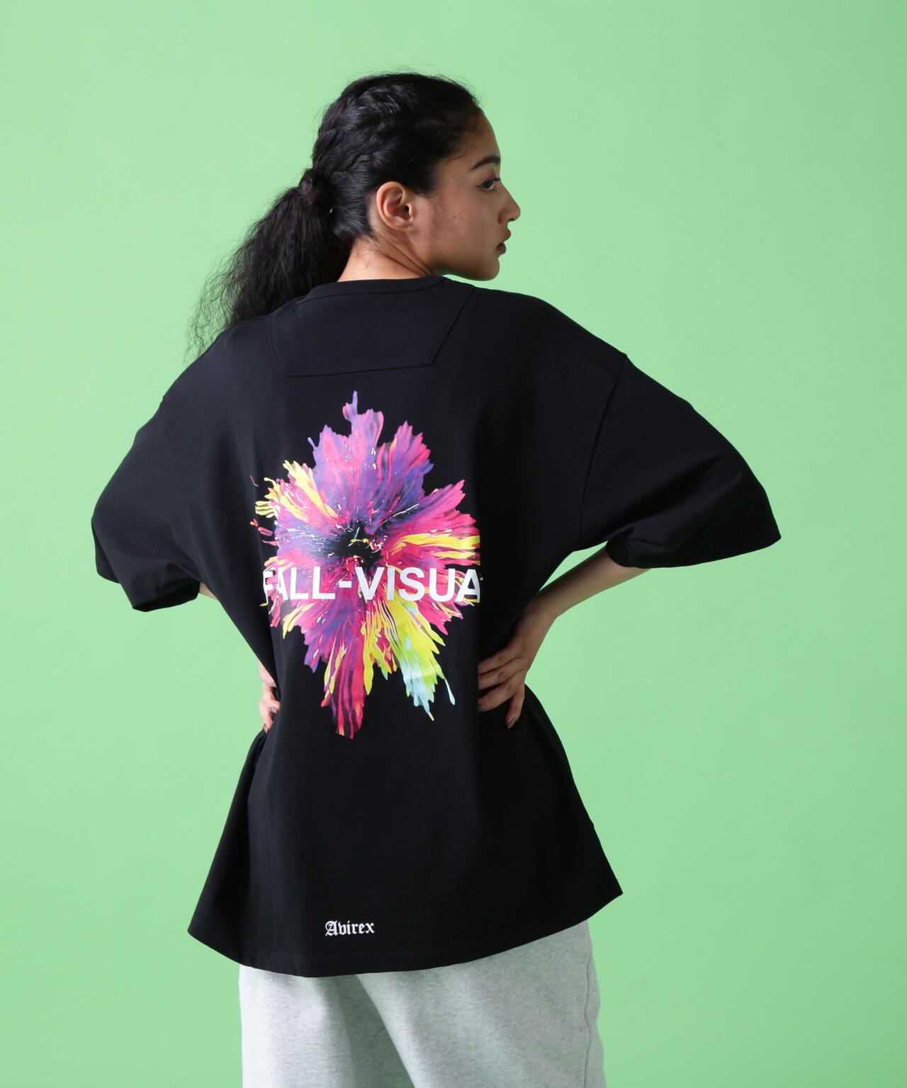 【直営店限定】《AVIREX × A4A》SPLASH PAINT SHORT SLEEVE T-SHIRT / スプラッシュペイント T