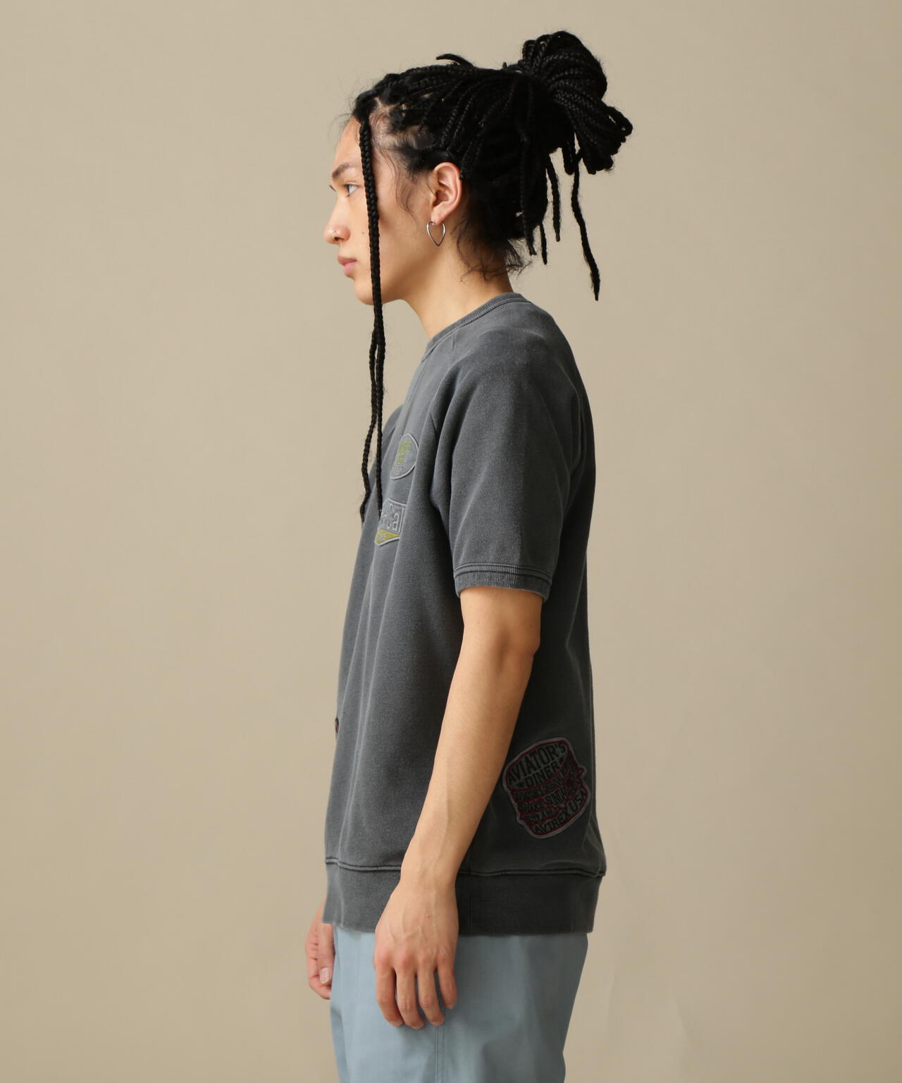 WEST COAST FADE WASH S/S SWEAT / ウエスト コースト フェイドウォッシュ 半袖 スウェット