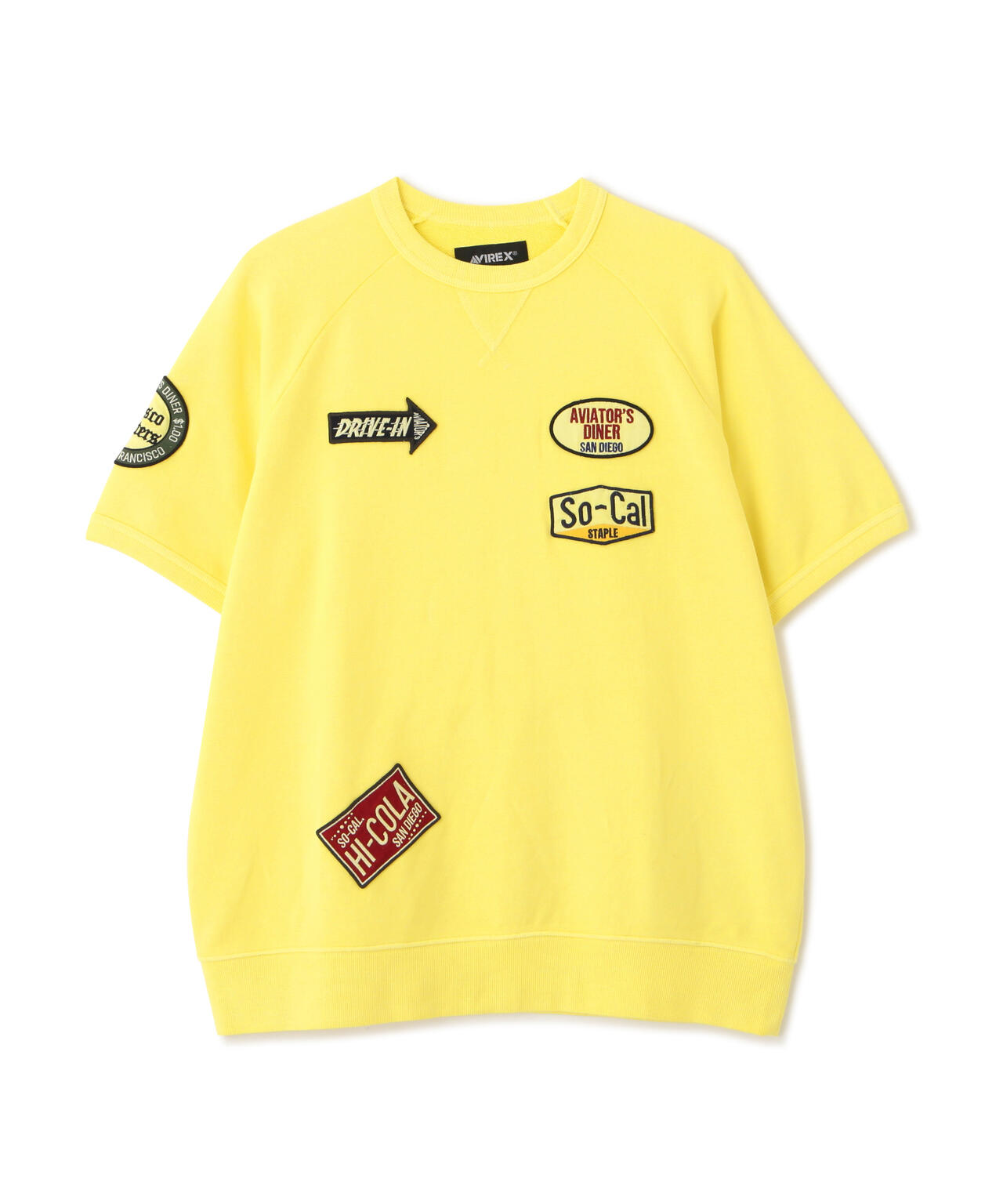 WEST COAST FADE WASH S/S SWEAT / ウエスト コースト フェイドウォッシュ 半袖 スウェット
