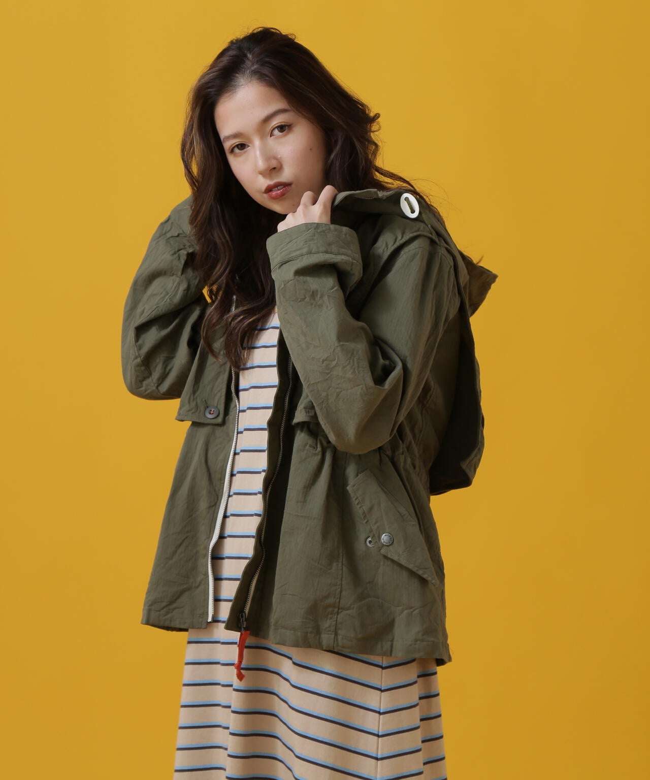 MOUNTAIN PARKA WITH THE CAPE/ マウンテンパーカー ウィズ ザ ケープ