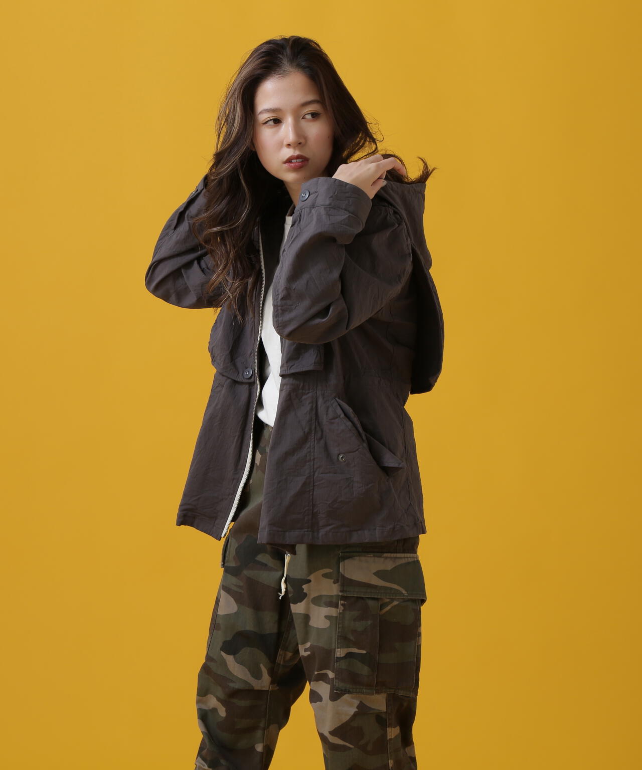 MOUNTAIN PARKA WITH THE CAPE/ マウンテンパーカー ウィズ ザ ケープ