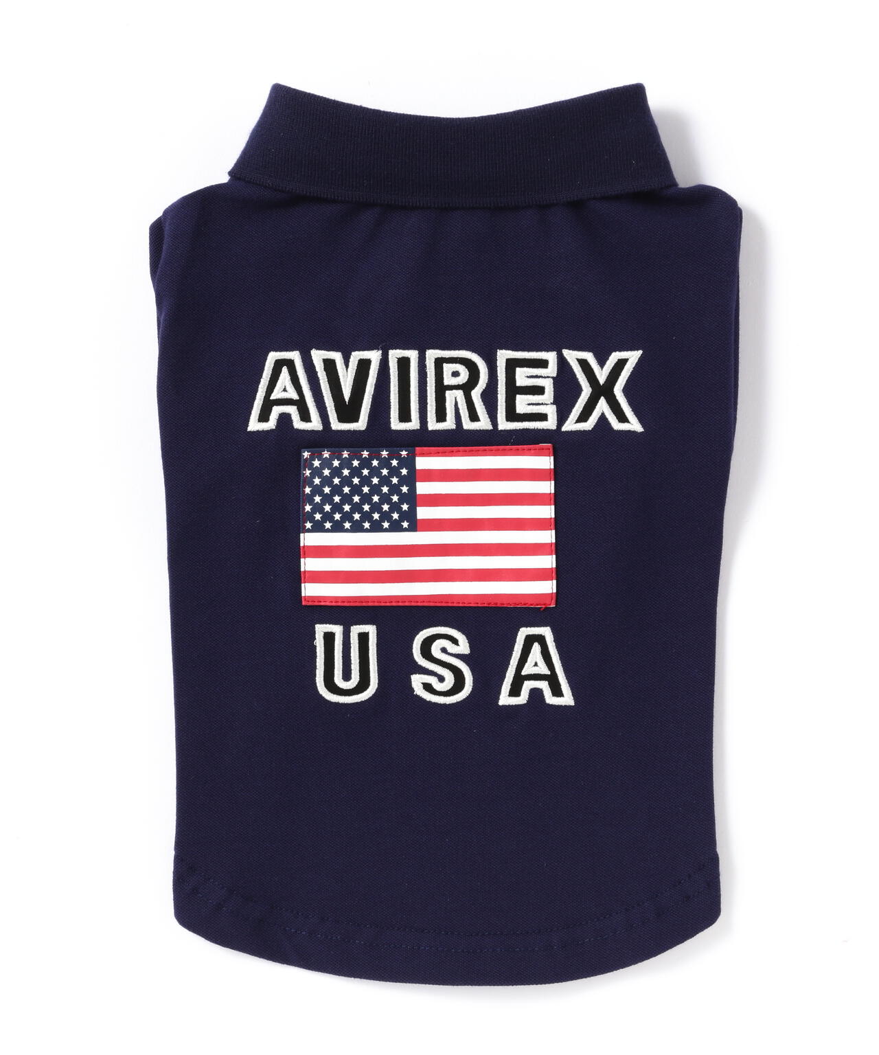 《DOG WEAR》U.S FLAGポロシャツ