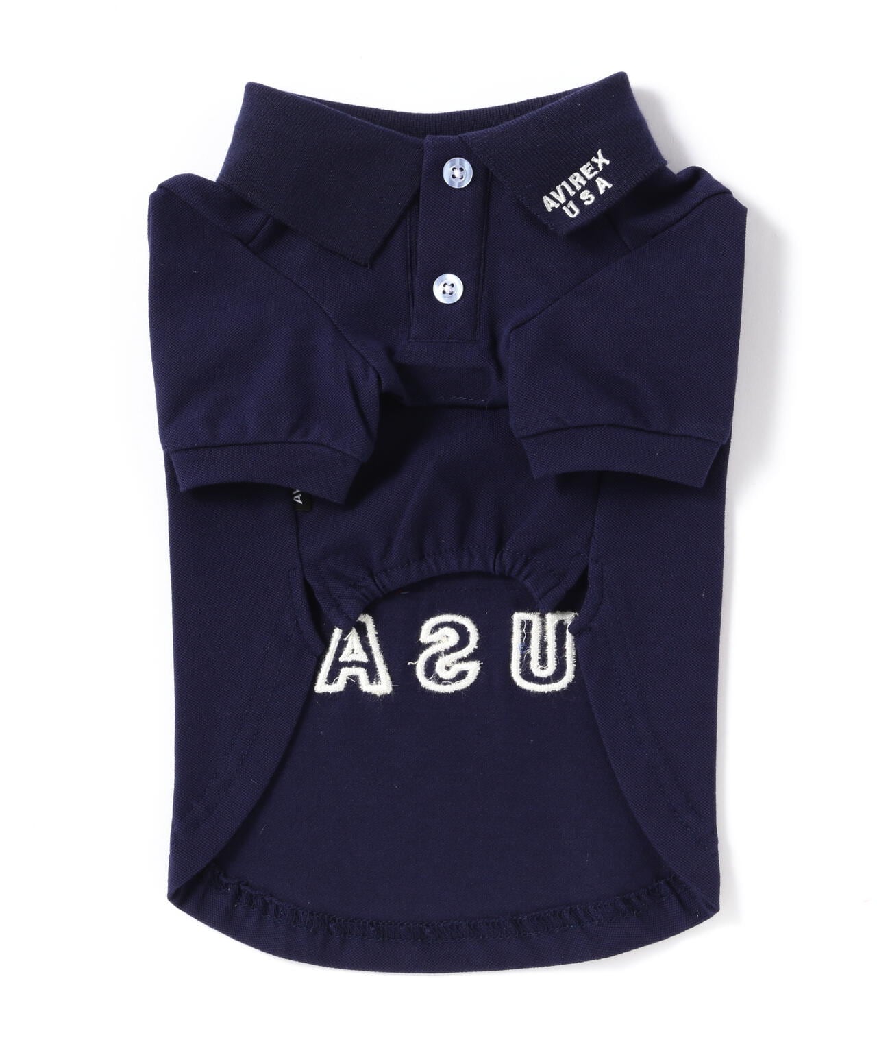 《DOG WEAR》U.S FLAGポロシャツ