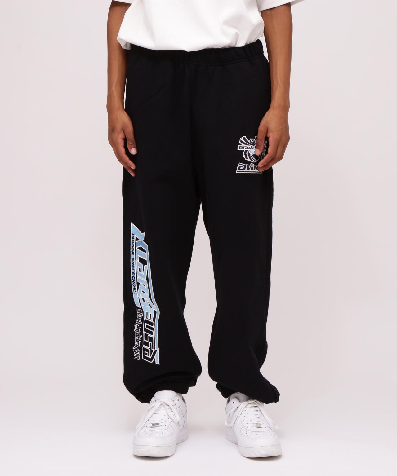 《AVIREX × XLARGE》SWEAT PANTS BLACK SPIDER / スウェットパンツ ブラック スパイダー