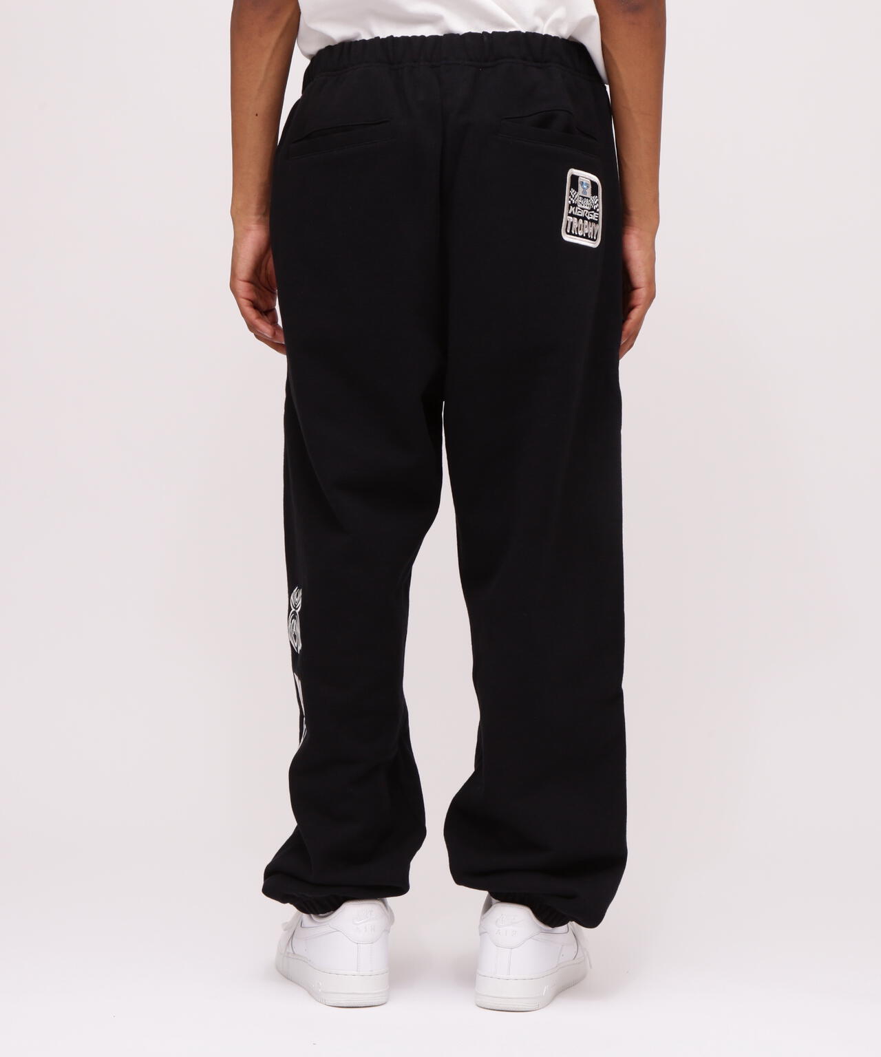 《AVIREX × XLARGE》SWEAT PANTS BLACK SPIDER / スウェットパンツ ブラック スパイダー