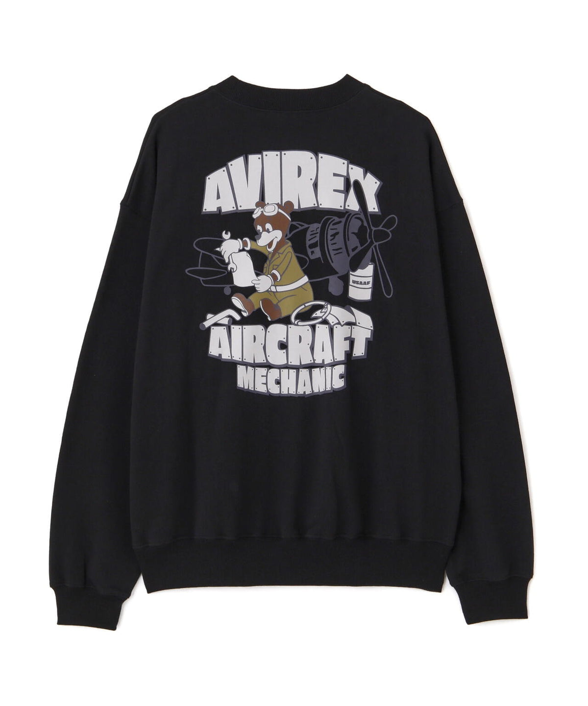 《WEB&DEPOT限定》FLIGHT MECHANIC CREW NECK SWEAT