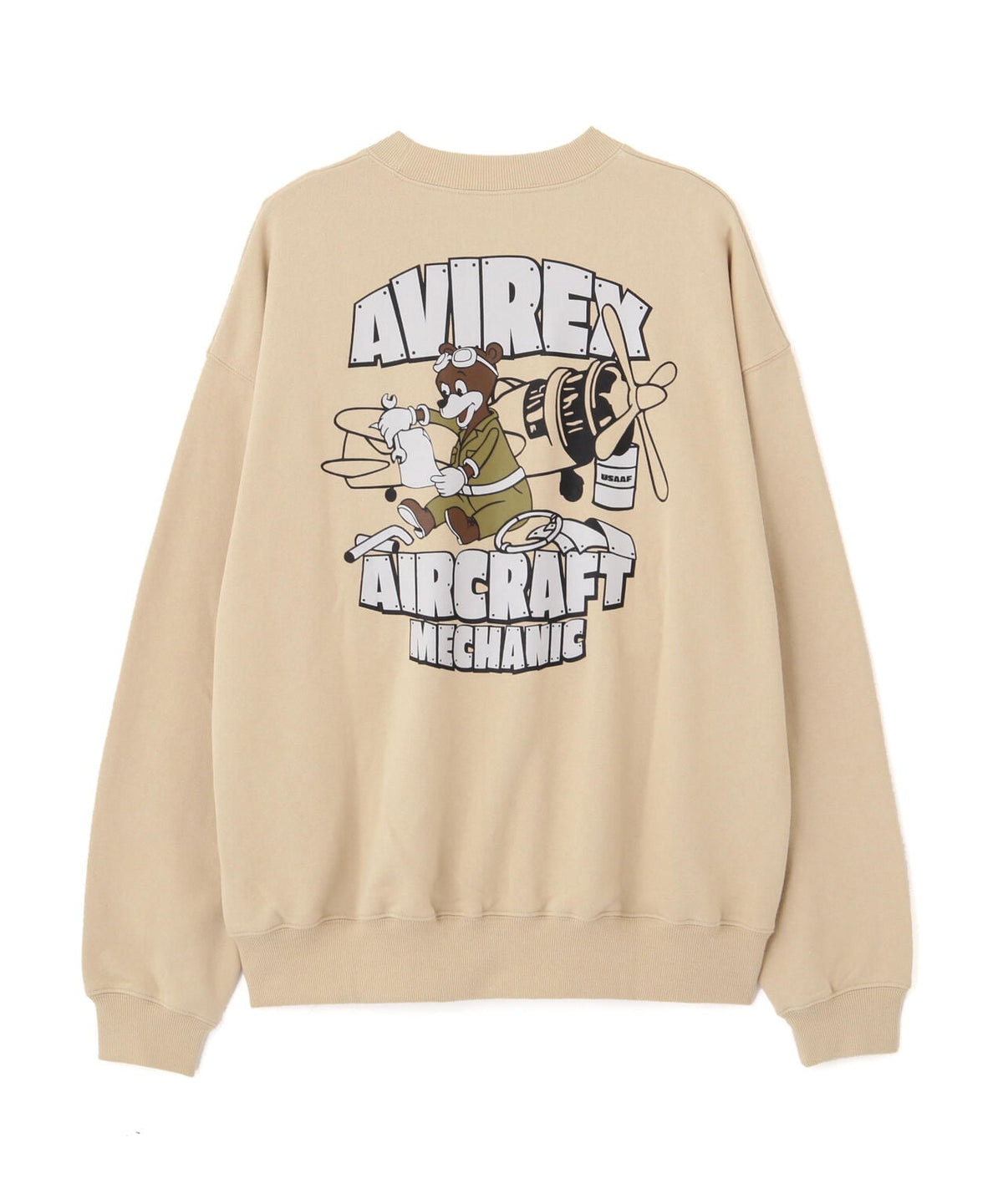 《WEB&DEPOT限定》FLIGHT MECHANIC CREW NECK SWEAT