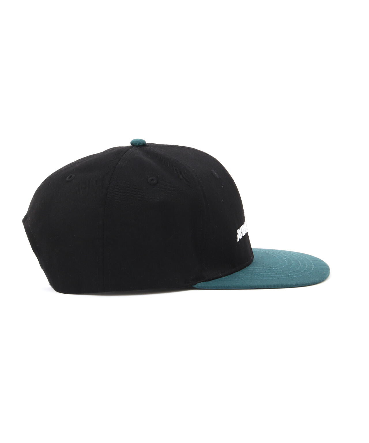 《AVIREX × EXPANSION》 FLAT VISOR CAP BLACK / フラット バイザー キャップ ブラック