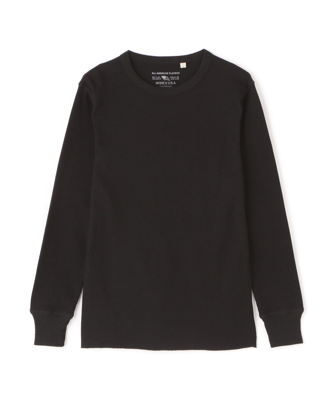 《DAILY/デイリー》THERMAL L/S CREW NECK T-SHIRT/サーマル 長袖 クルーネック Tシャツ