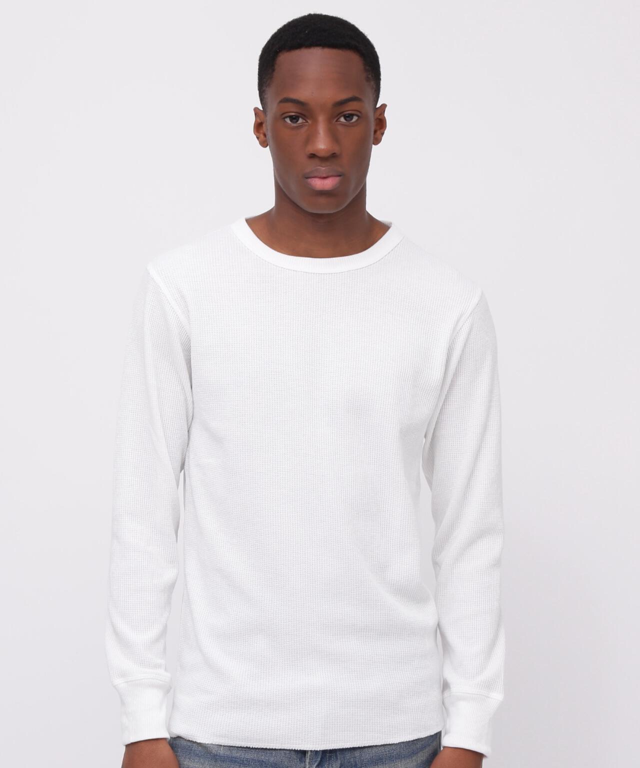 《DAILY/デイリー》THERMAL L/S CREW NECK T-SHIRT