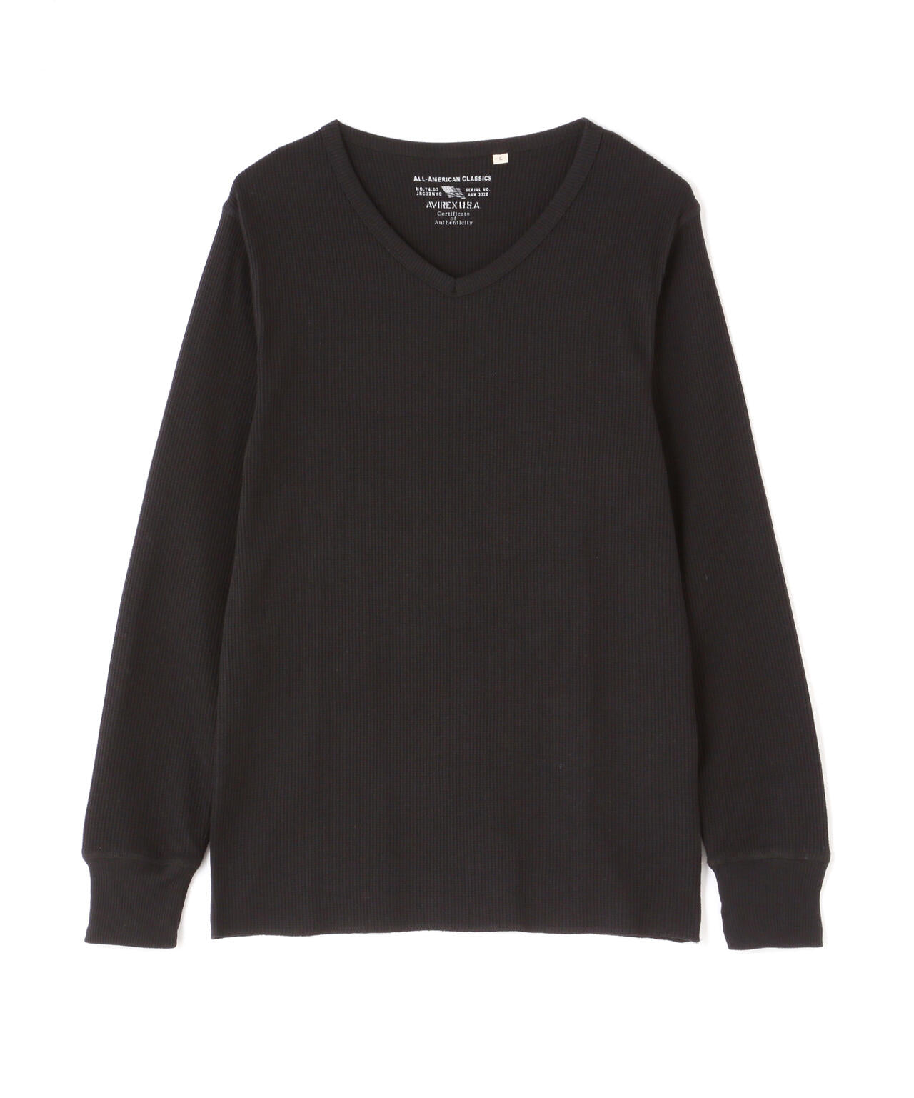 《DAILY/デイリー》THERMAL L/S V-NECK T-SHIRT/サーマル 長袖 ブイネック Tシャツ