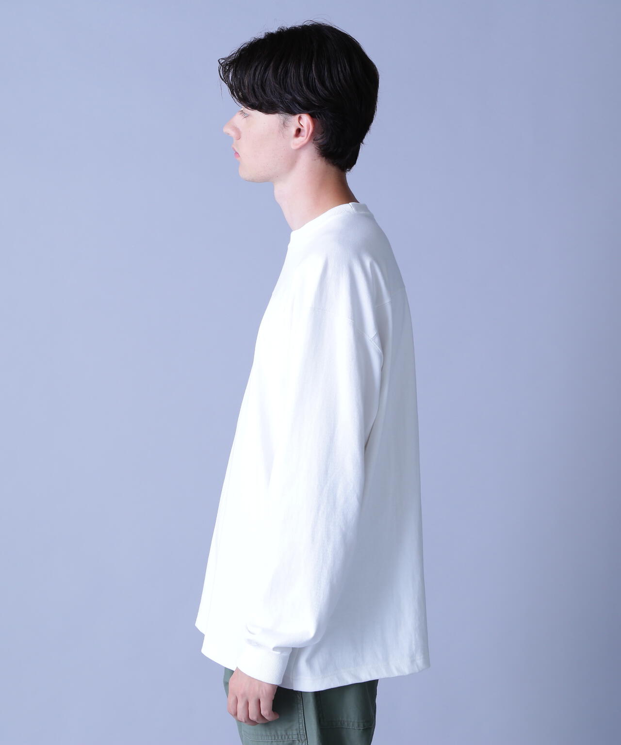 BASIC HEAVYWEIGHT L/S FOOTBALL T-SHIRT / ベーシック ヘビーウェイト 長袖 フットボール Tシャツ
