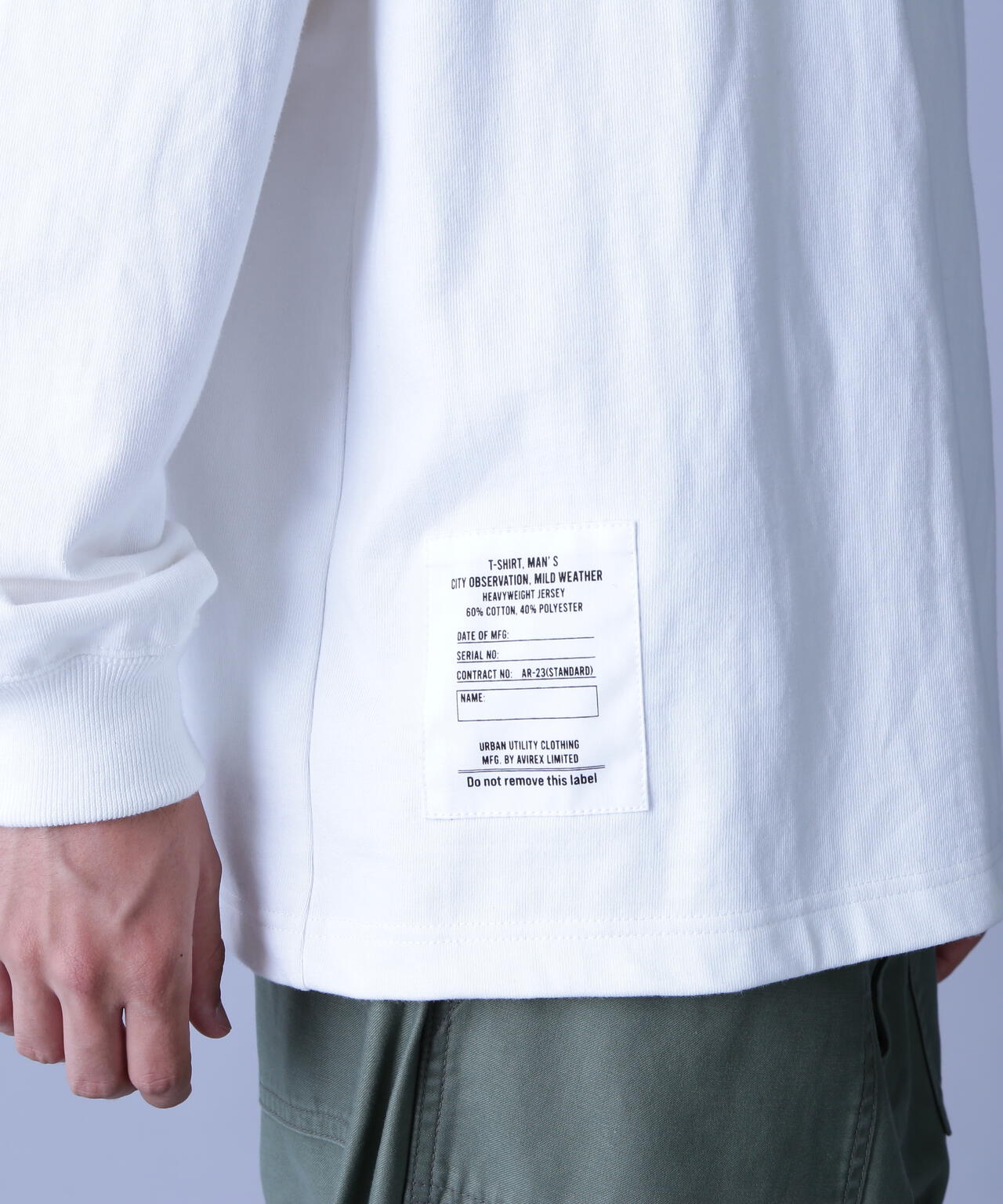 BASIC HEAVYWEIGHT L/S FOOTBALL T-SHIRT / ベーシック ヘビーウェイト 長袖 フットボール Tシャツ