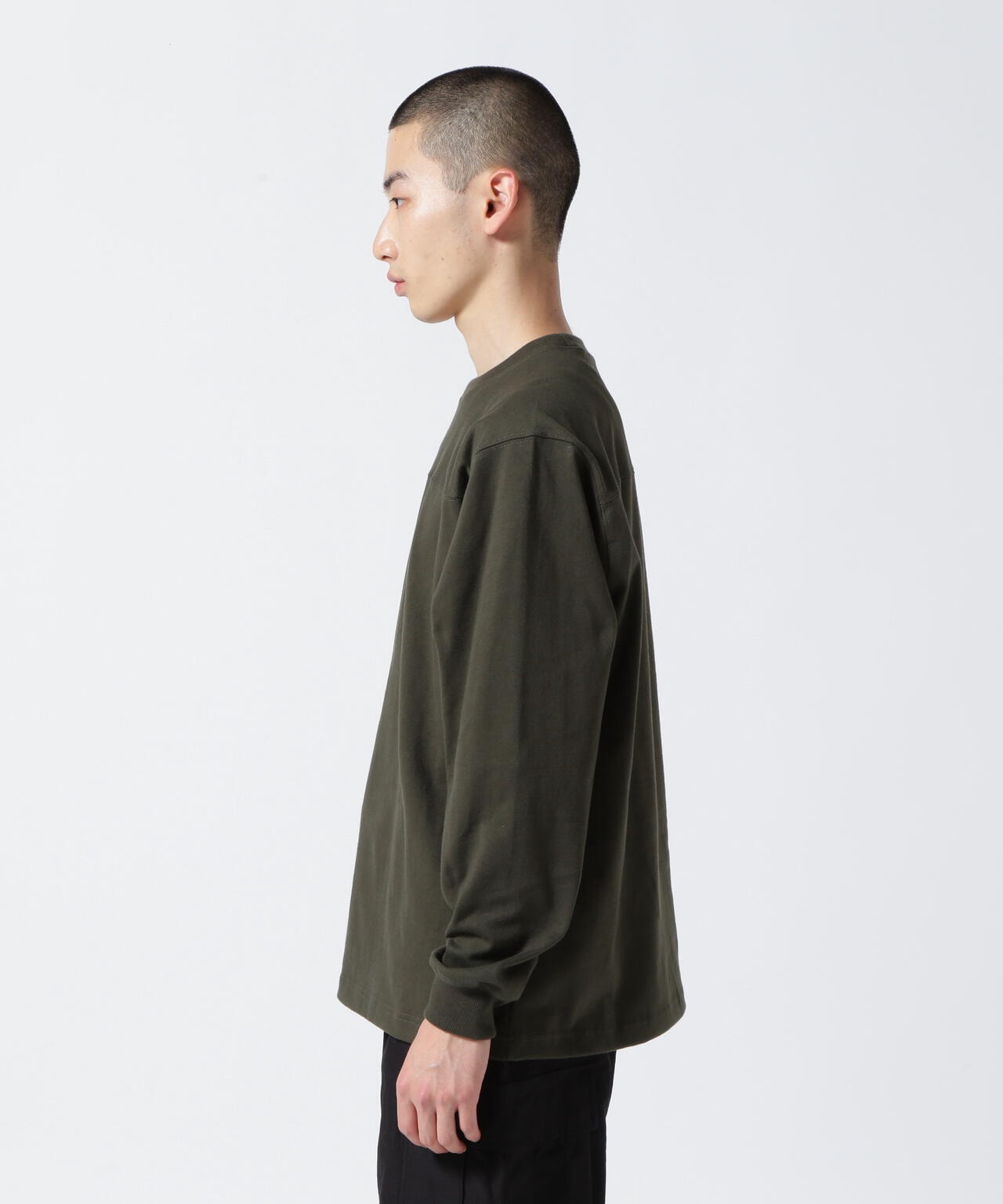 BASIC HEAVYWEIGHT L/S FOOTBALL T-SHIRT / ベーシック ヘビーウェイト 長袖 フットボール Tシャツ