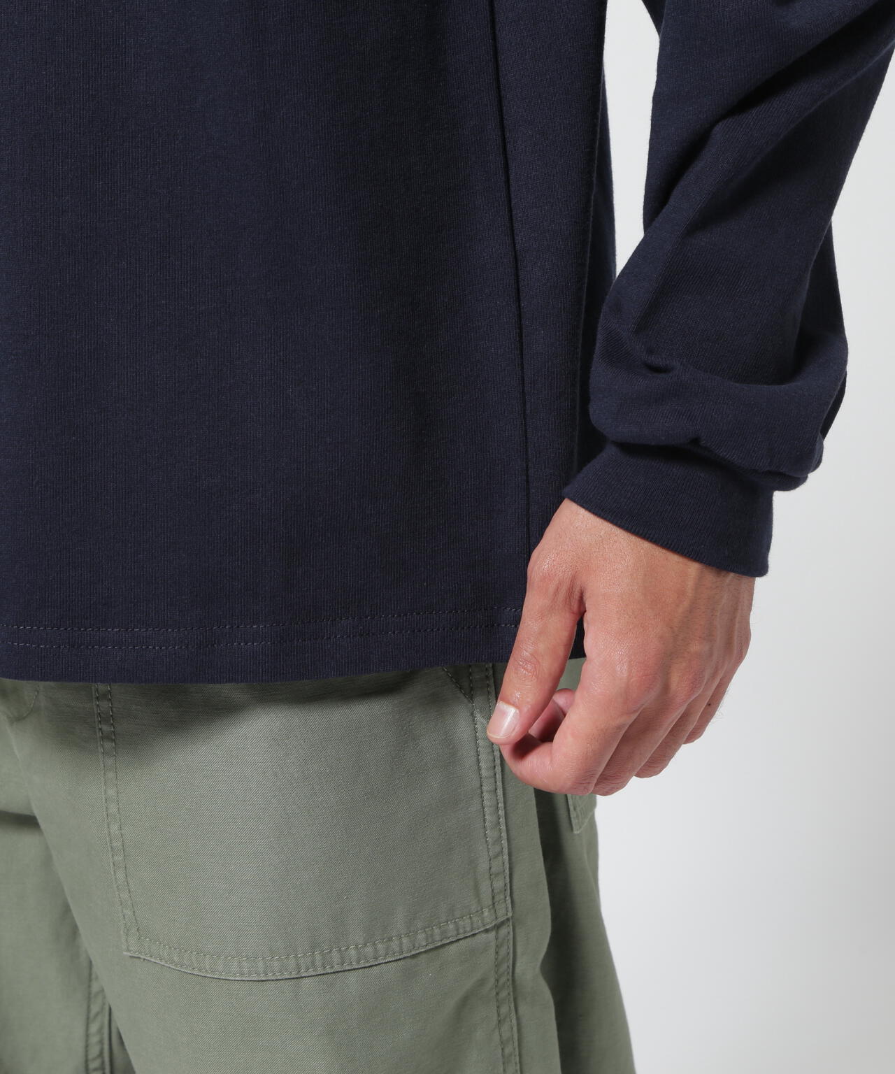 《WEB&DEPOT限定》TOP GUN PATCHED L/S T-SHIRT / トップガン パッチド 長袖 Tシャツ / AVIREX