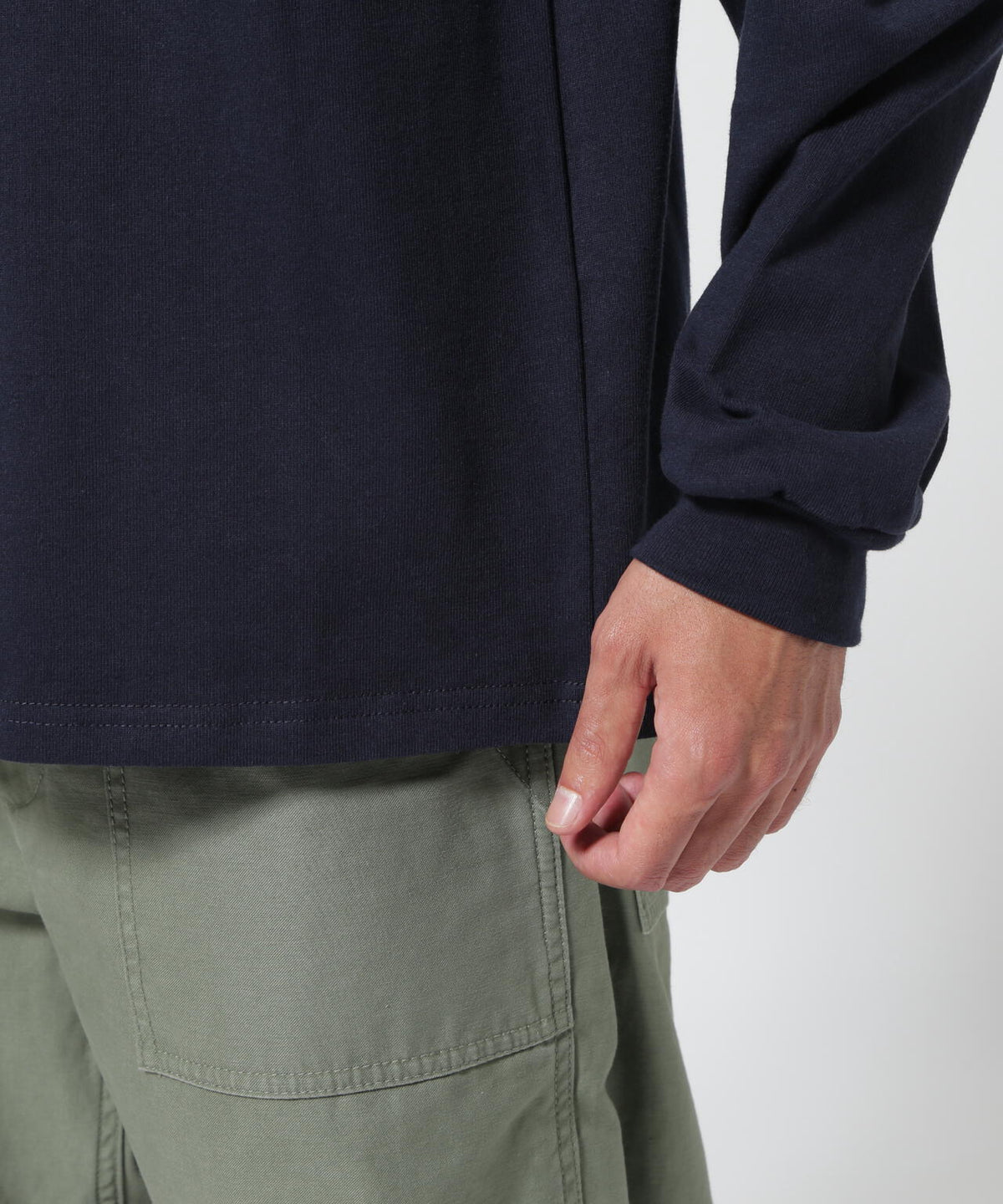 《WEB&DEPOT限定》TOP GUN PATCHED L/S T-SHIRT / トップガン パッチド 長袖 Tシャツ / AVIREX