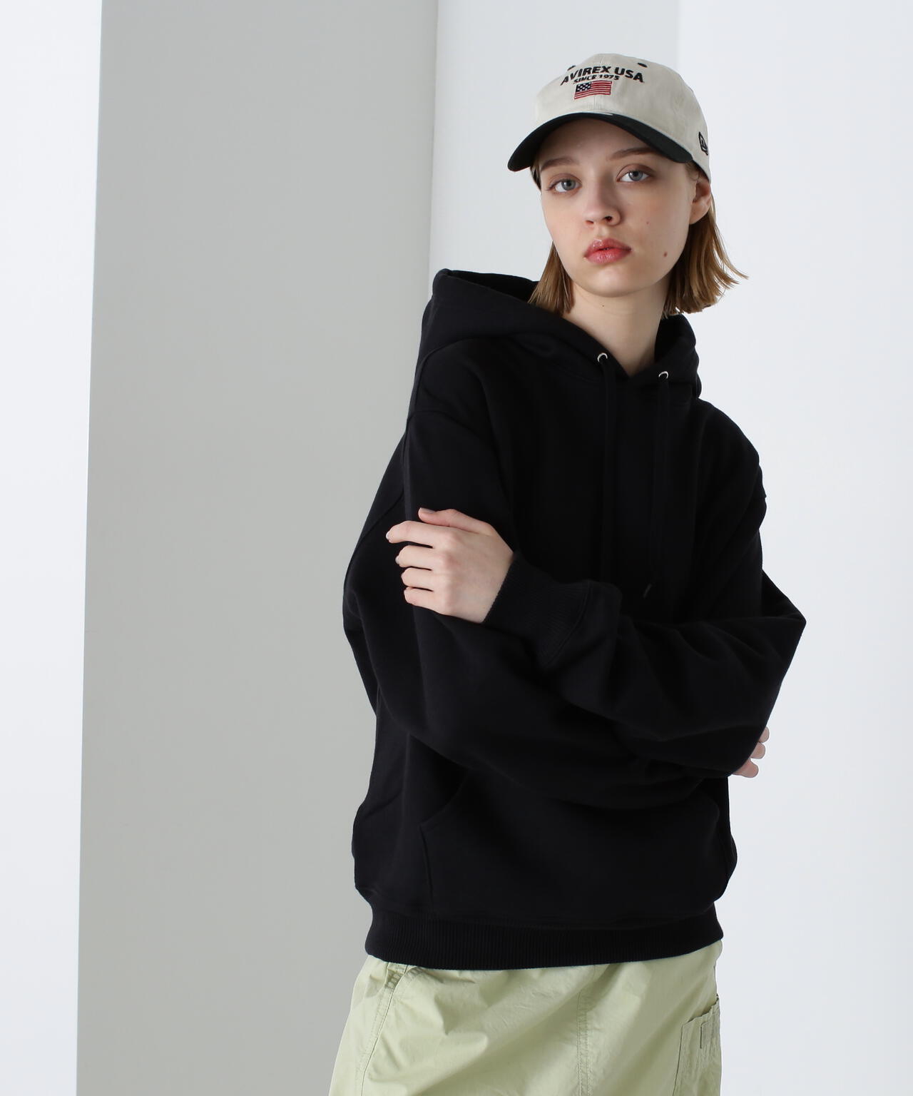 《DAILY/デイリー》PULLOVER SWEAT PARKA / プルオーバー スウェット パーカー / AVIREX / アヴィレック
