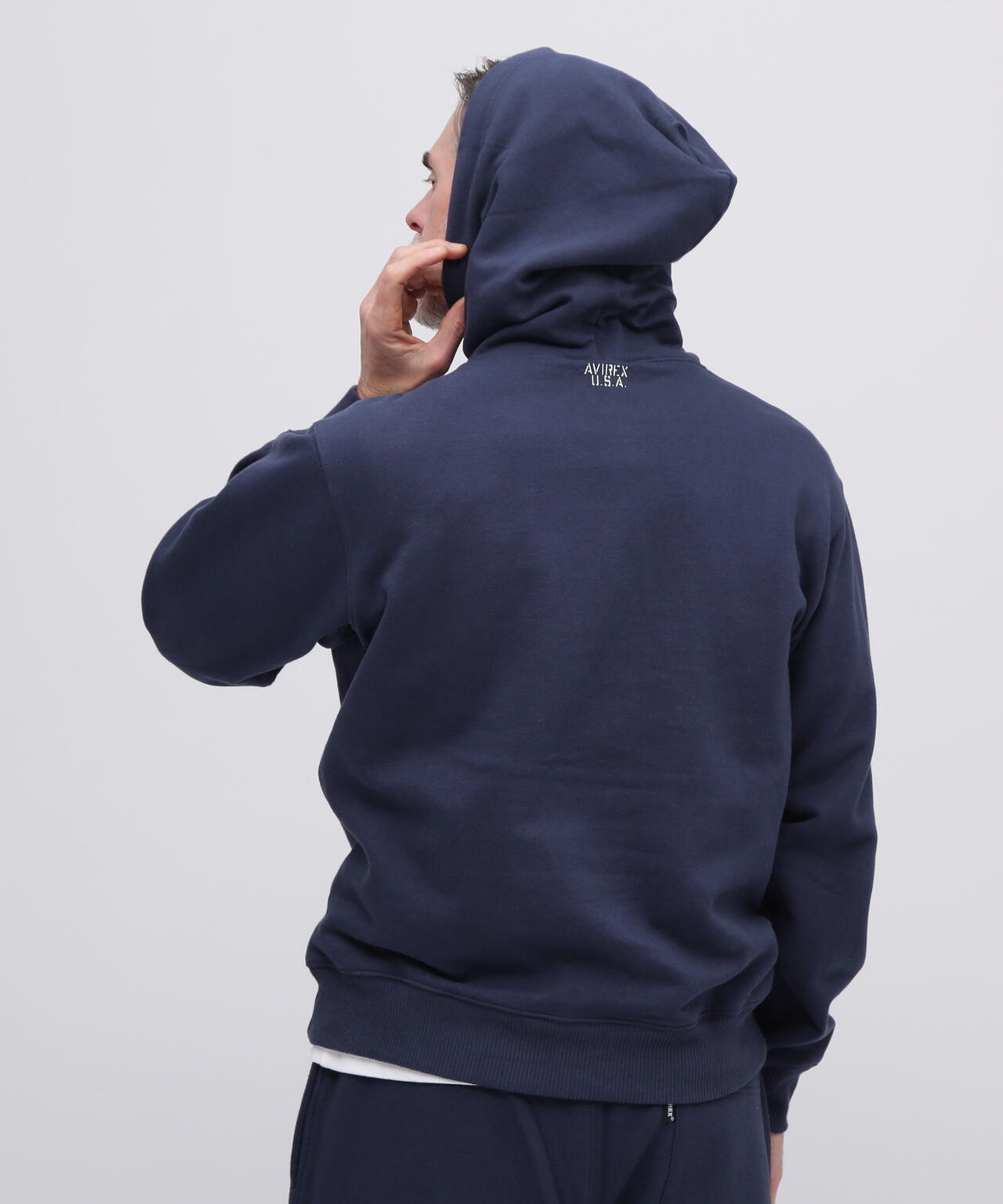 《DAILY/デイリー》PULLOVER SWEAT PARKA / プルオーバー スウェット パーカー / AVIREX / アヴィレック