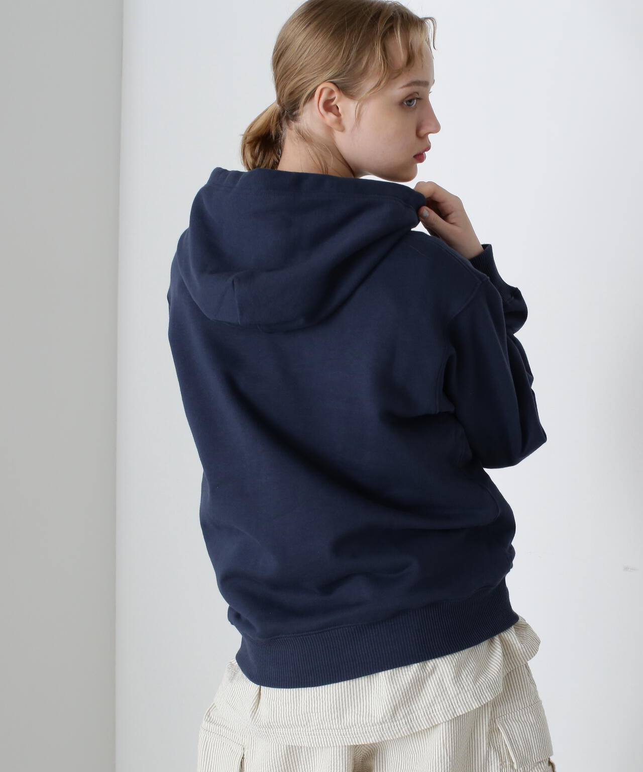 《DAILY/デイリー》PULLOVER SWEAT PARKA / プルオーバー スウェット パーカー / AVIREX / アヴィレック