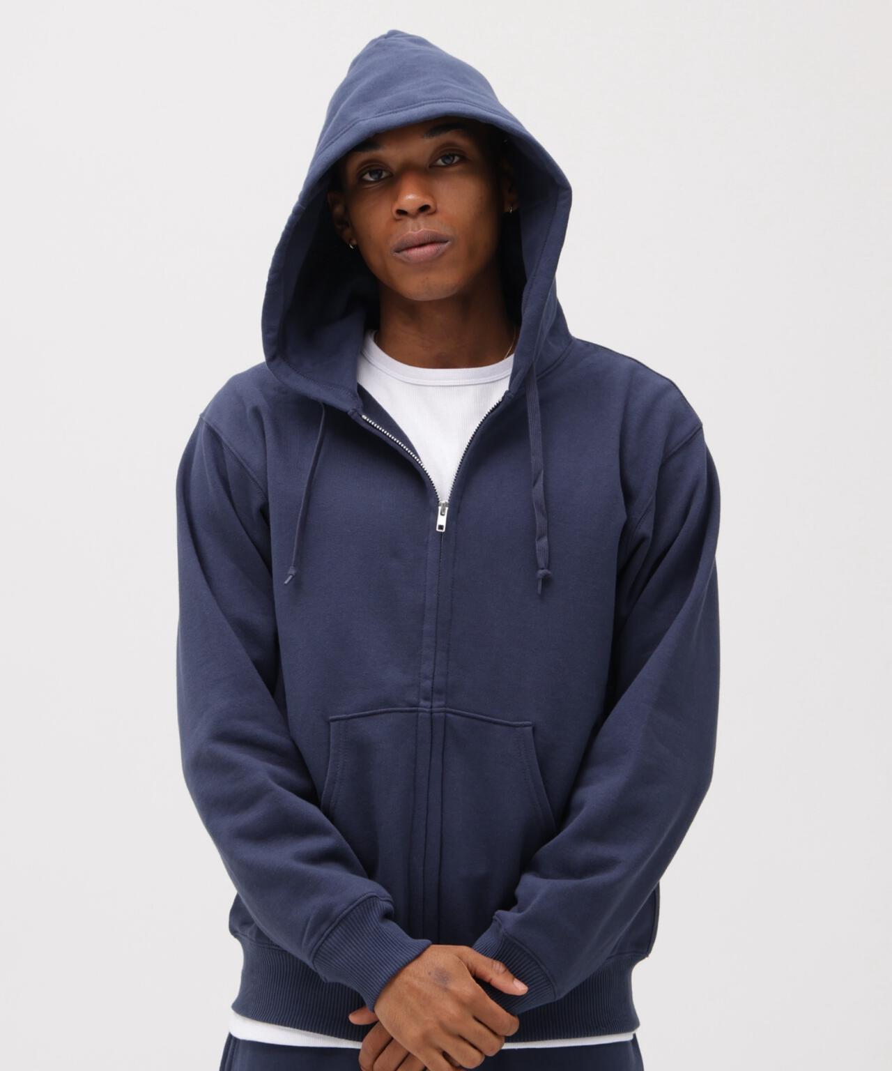 《DAILY/デイリー》ZIP UP SWEAT PARKA / ジップアップ スウェット パーカー / AVIREX /アヴィレックス
