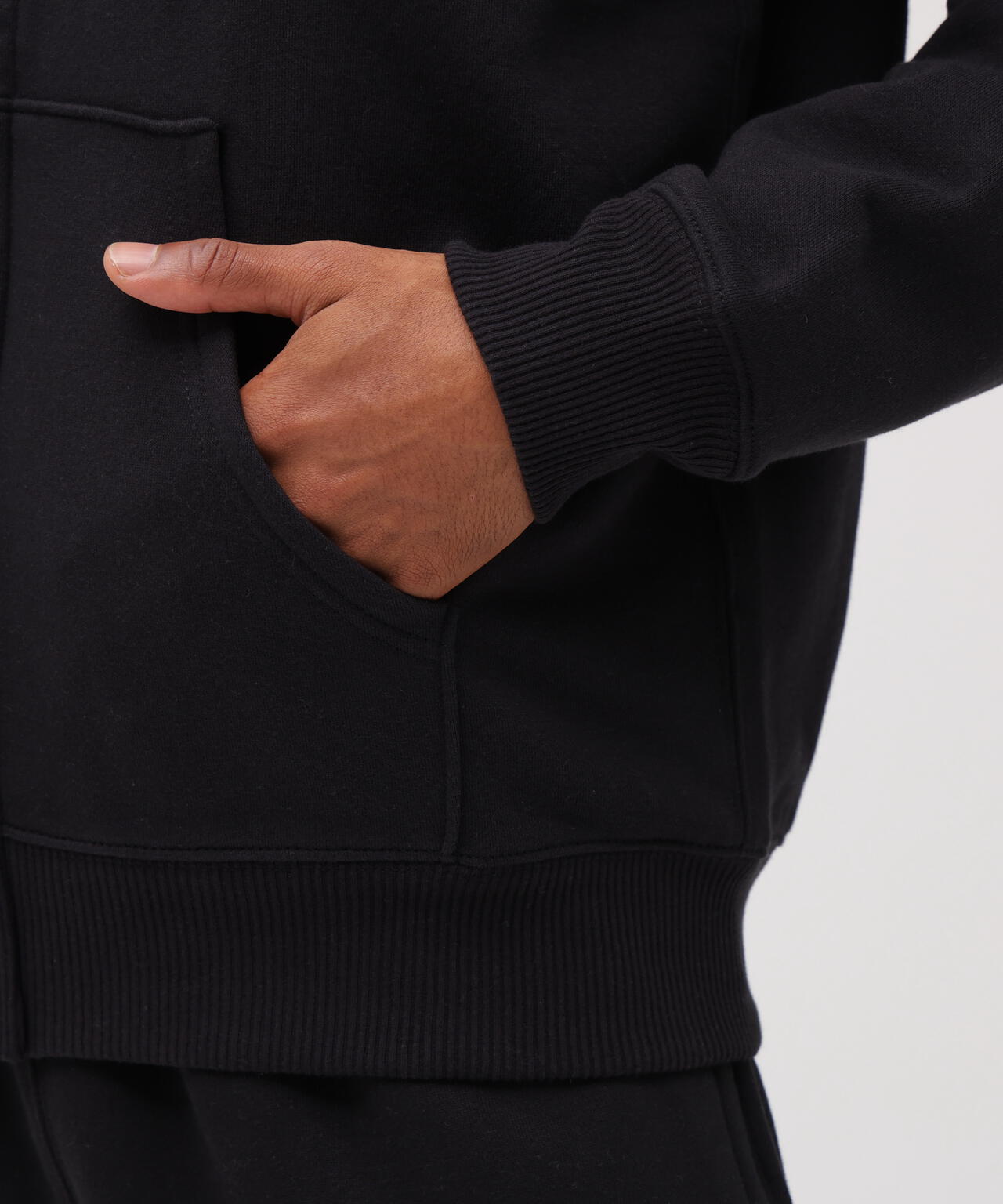 《DAILY/デイリー》ZIP UP SWEAT PARKA LOGO / ジップアップ スウェット パーカー ロゴ / AVIREX /