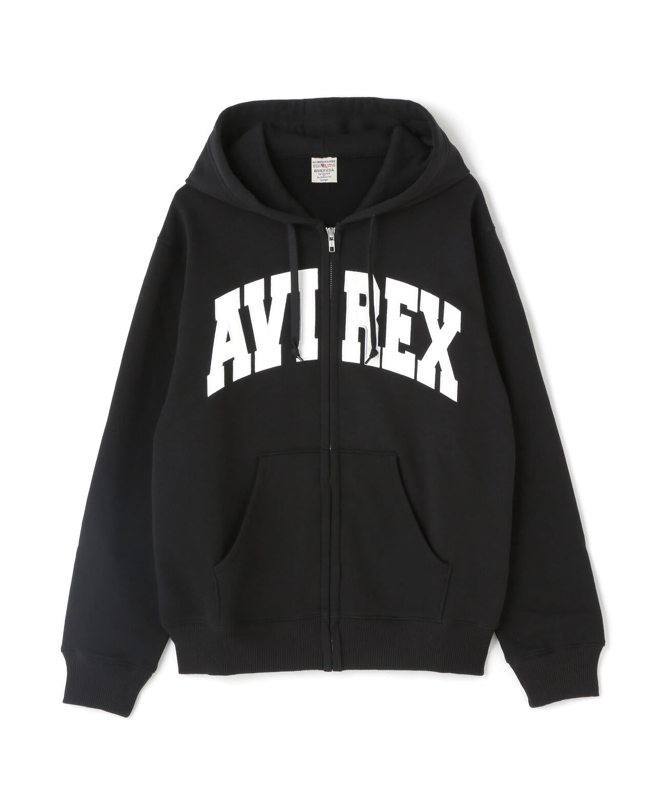 《DAILY/デイリー》ZIP UP SWEAT PARKA LOGO / ジップアップ スウェット パーカー ロゴ / AVIREX /