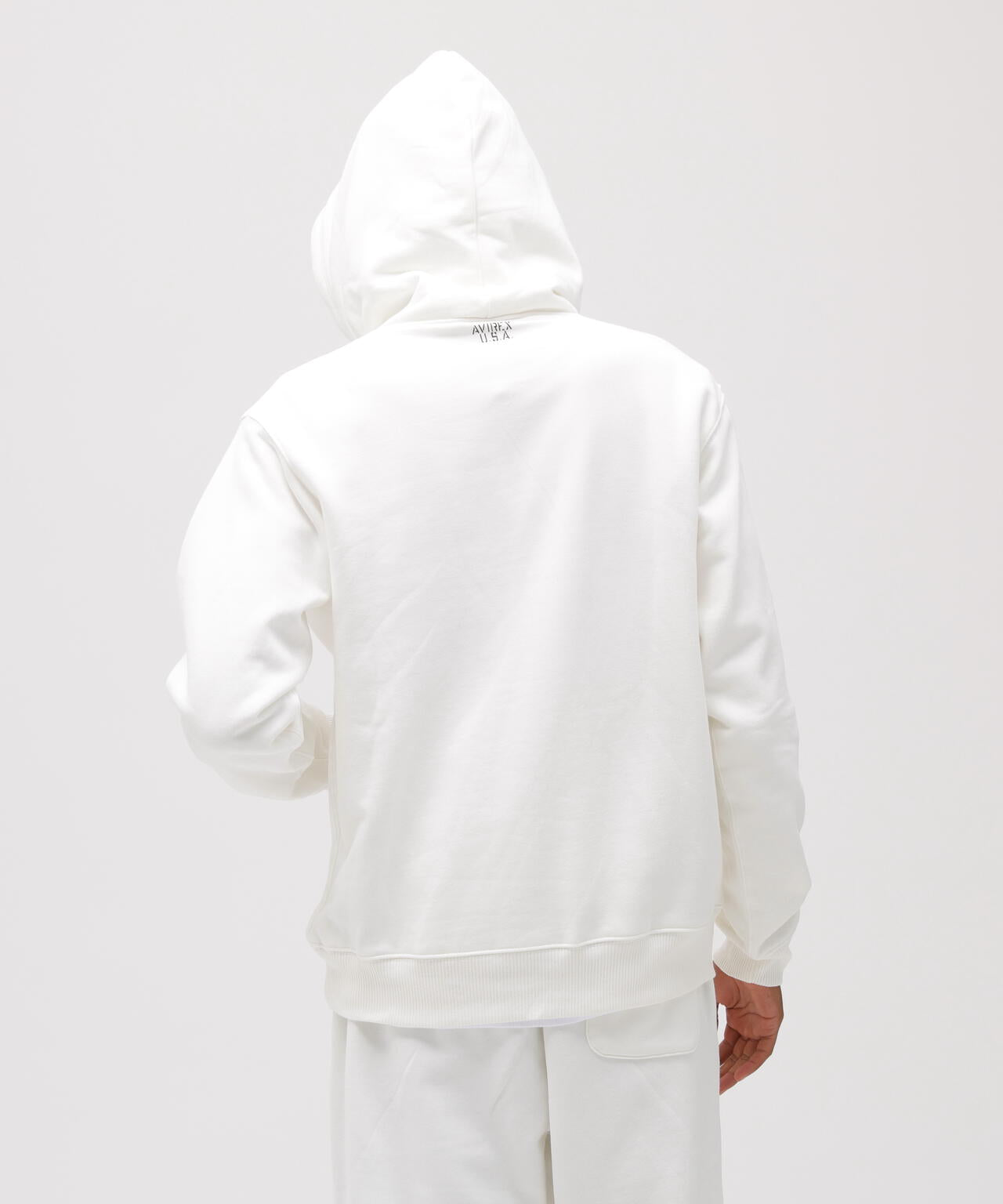 《DAILY/デイリー》ZIP UP SWEAT PARKA LOGO / ジップアップ スウェット パーカー ロゴ / AVIREX /