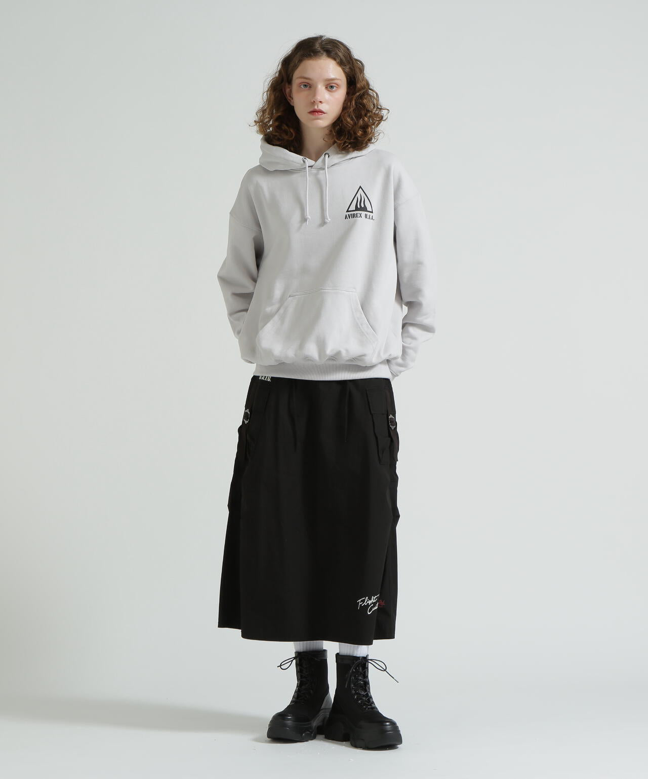 《WEB&DEPOT限定》BLACK SCORPIONS SWEAT PULL OVER PARKA / ブラックスコーピオン スウェット