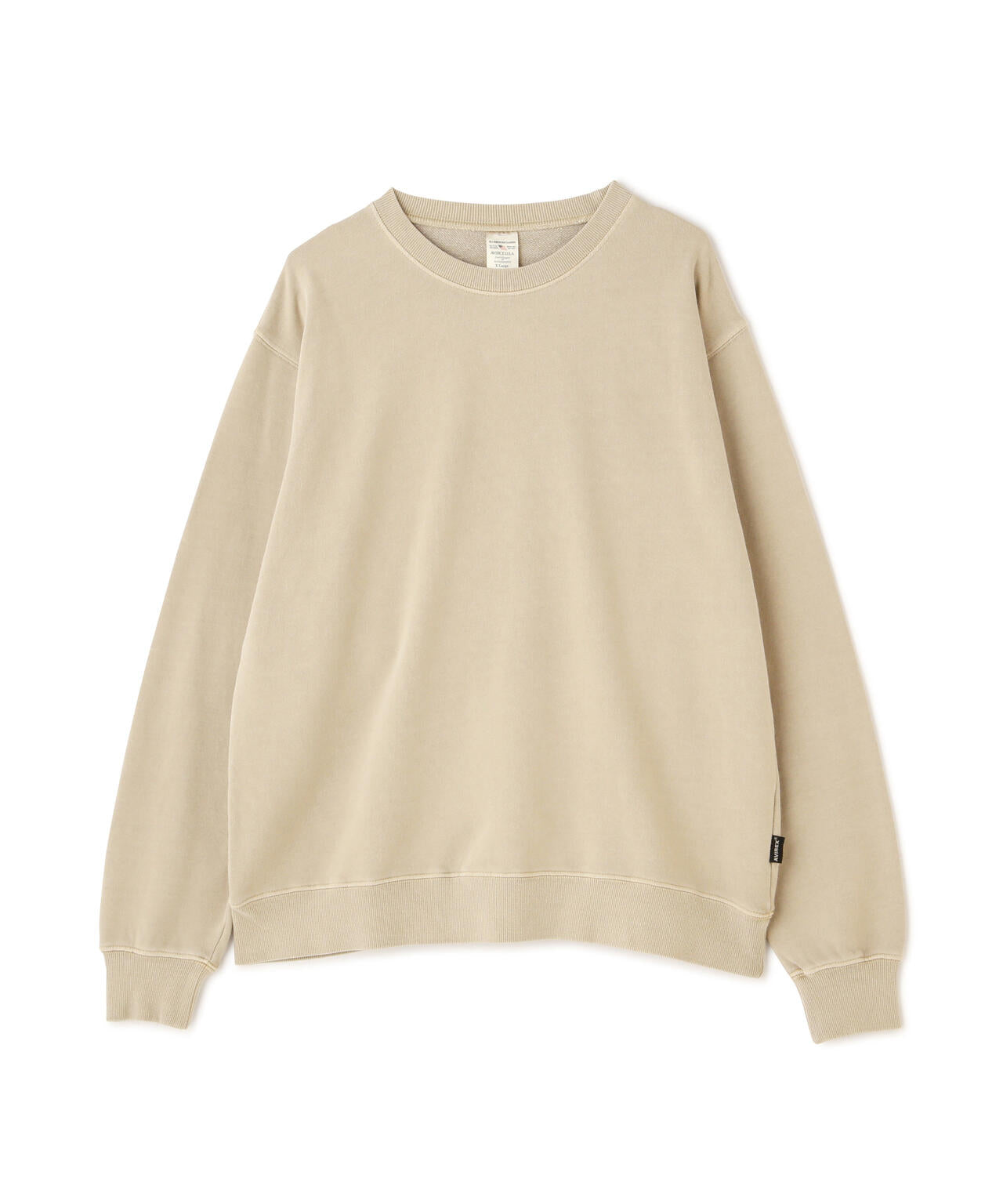 《DAILY/デイリー》FADE WASH CREW NECK SWEAT / フェード ウォッシュ クルーネック スウェット