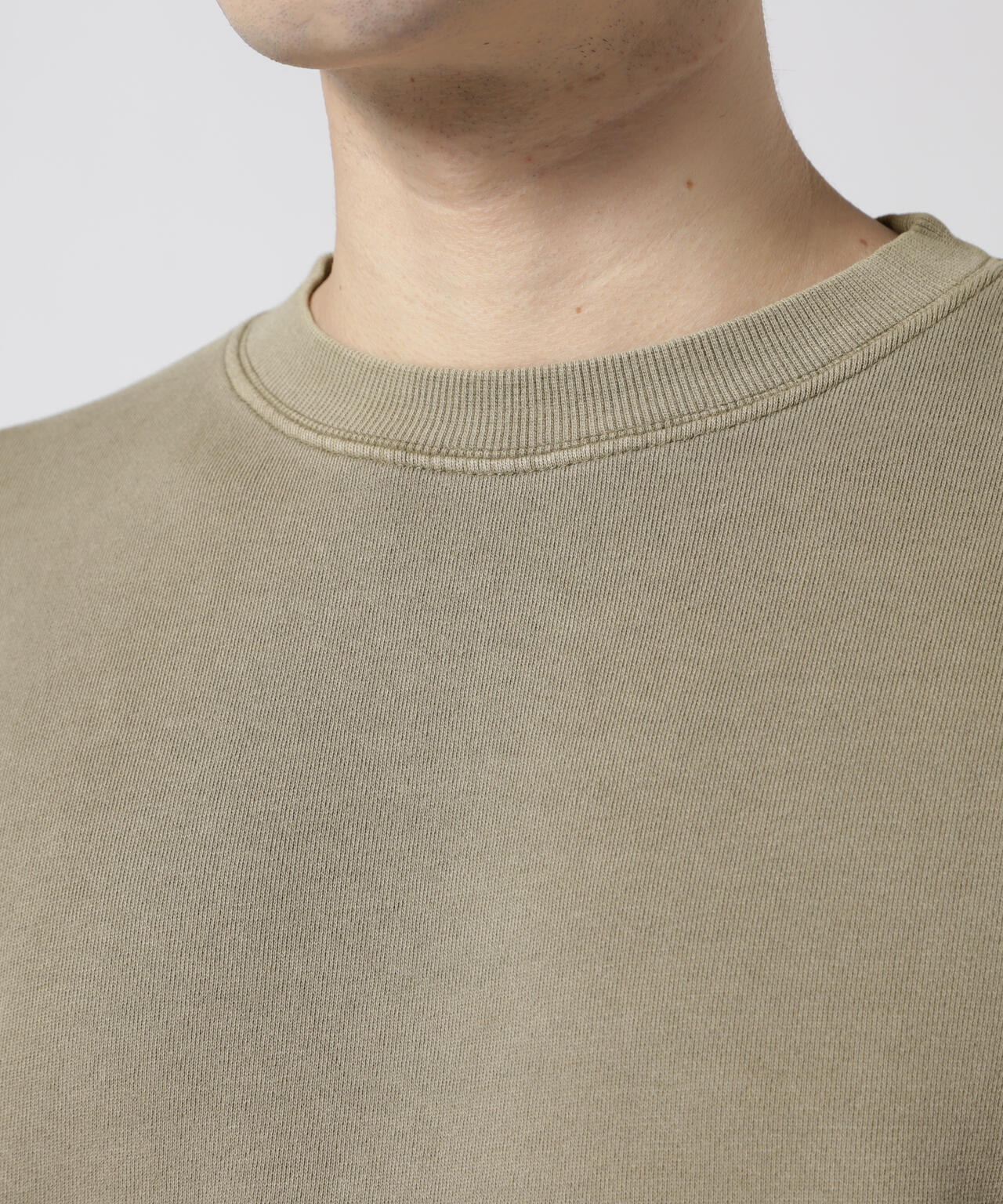 《DAILY/デイリー》FADE WASH CREW NECK SWEAT / フェード ウォッシュ クルーネック スウェット