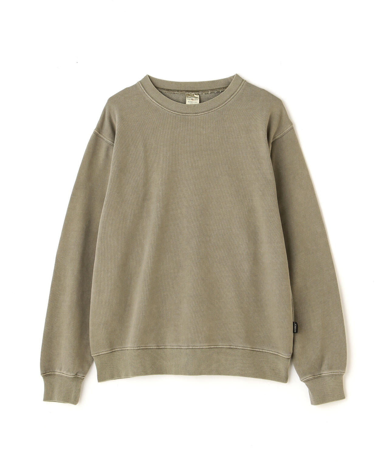 《DAILY/デイリー》FADE WASH CREW NECK SWEAT / フェード ウォッシュ クルーネック スウェット