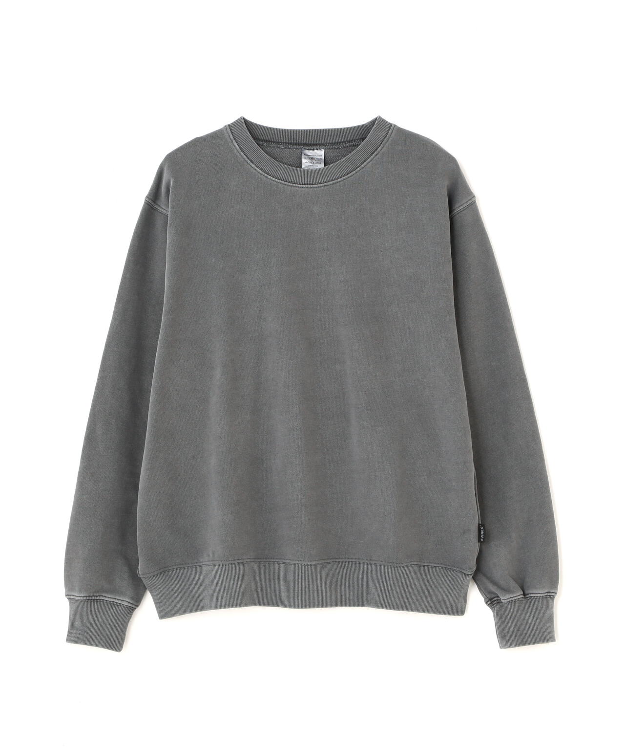 《DAILY/デイリー》FADE WASH CREW NECK SWEAT / フェード ウォッシュ クルーネック スウェット